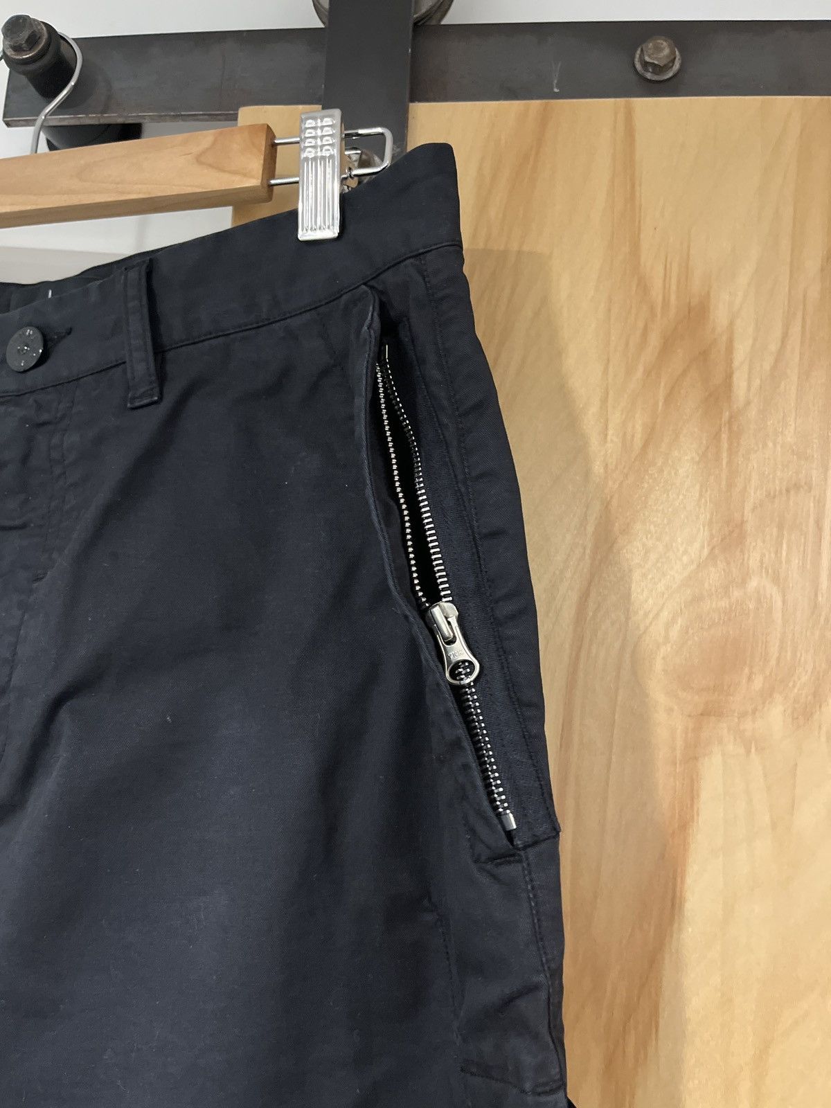 Stone Island Shadow Project SISP Ghost Black Cotton Pants Size US 30 / EU 46 - 5 Thumbnail