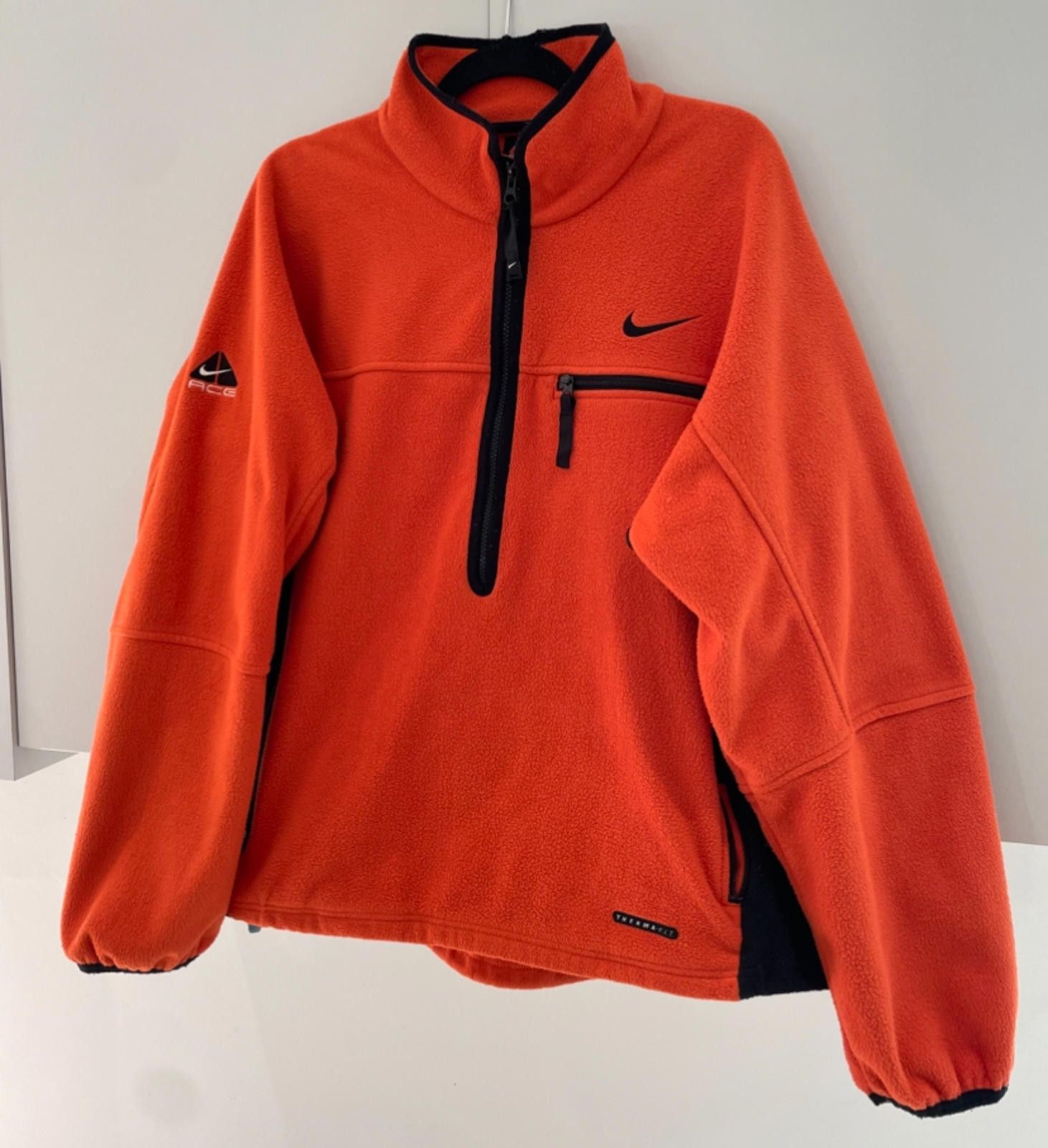 Nike ACG Orange Nike ACG Military Utility Sherpa Fleece Jacket Size US M / EU 48-50 / 2 - 9 Thumbnail