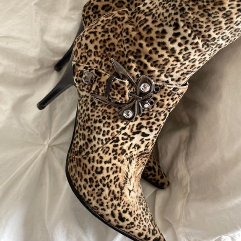 Vintage Vintage cheetah high boots Size US 6.5 / IT 36.5 - 4 Thumbnail
