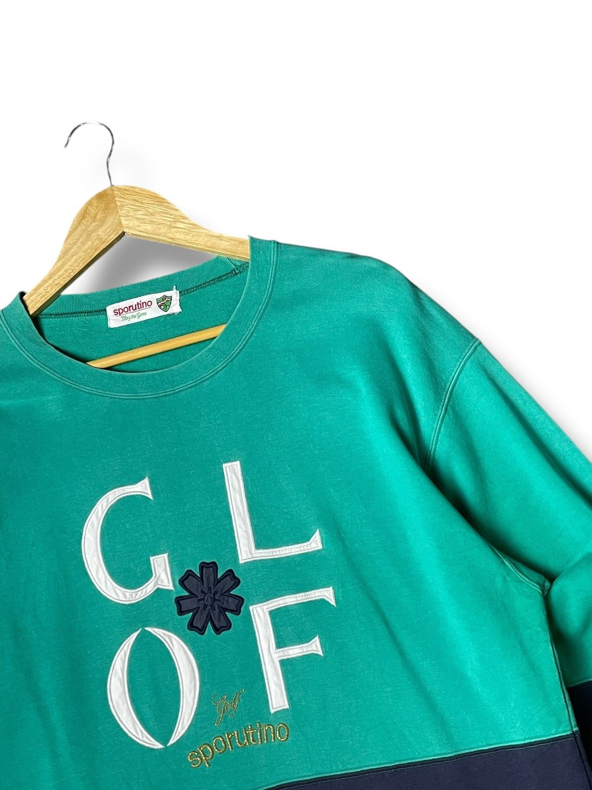 Japanese Brand × Vintage SPORUTINO Golf Brand Sweater (73) Size US XS / EU 42 / 0 - 2 Thumbnail