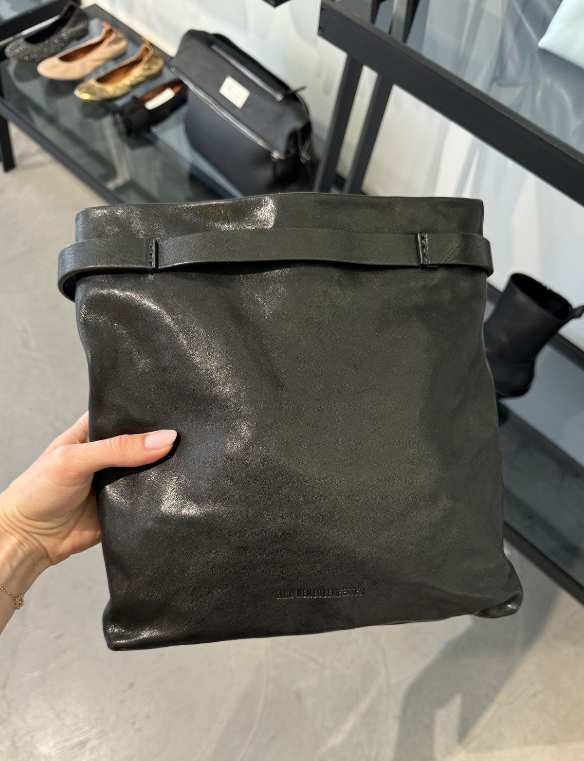 Leather Bag Ann Demeulemeester Shoulder Bag Ann Demeulemeester