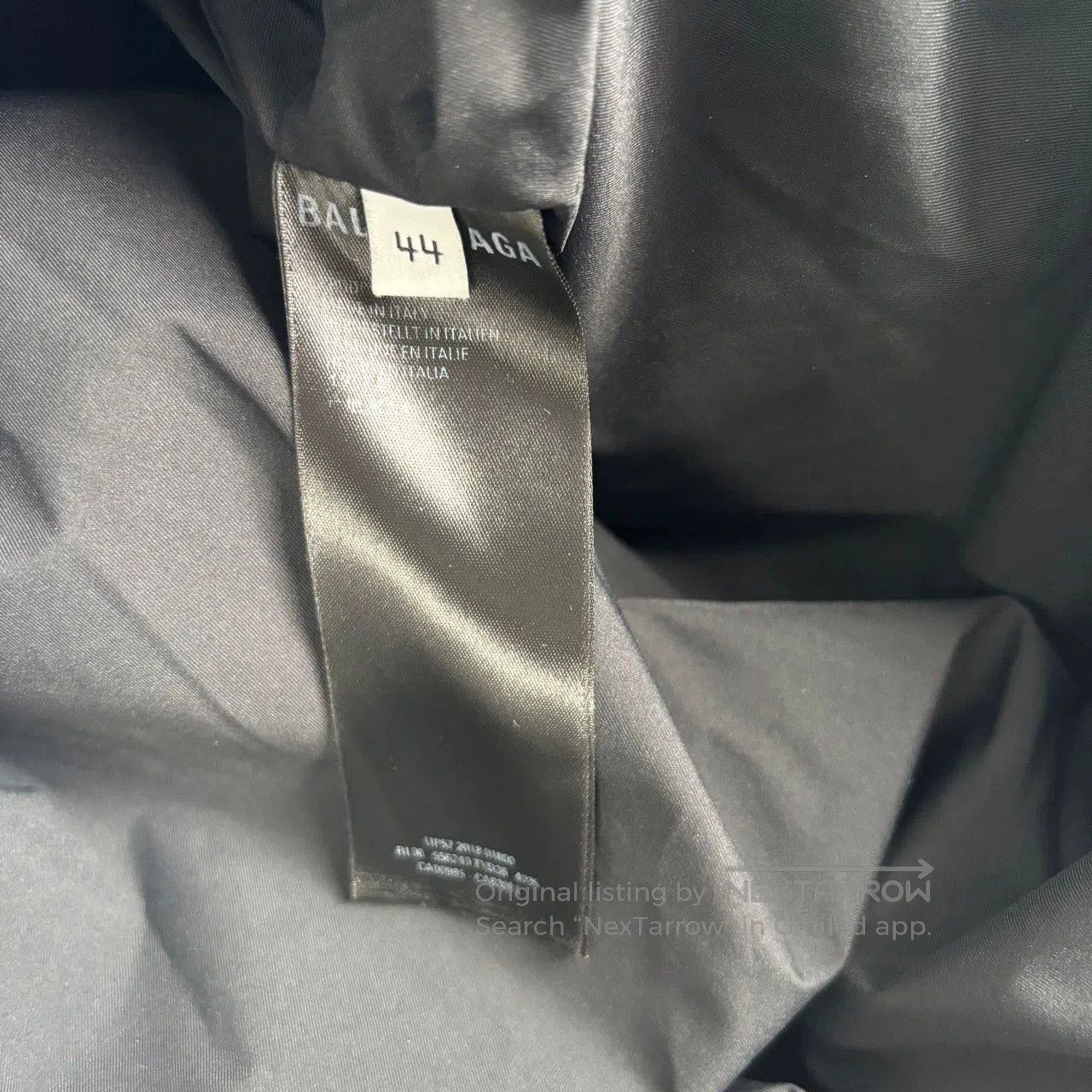 Balenciaga Balenciaga 17FW Blue Logo Puffer Jacket. Size US L / EU 52-54 / 3 - 3 Thumbnail