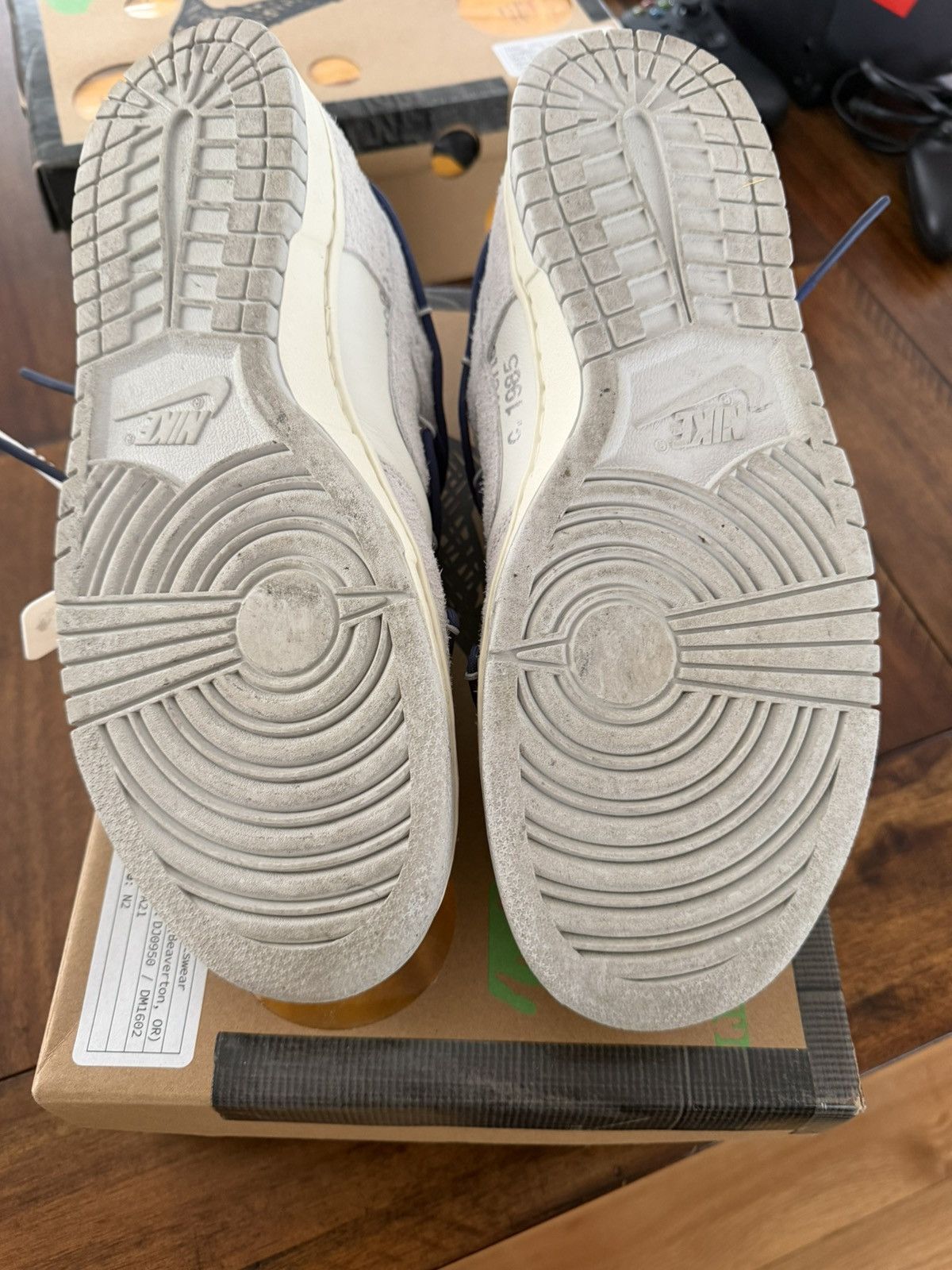 Nike × Off-White Nike x Off-White dunk low lot 18/50 Size US 11 / EU 44 - 5 Thumbnail