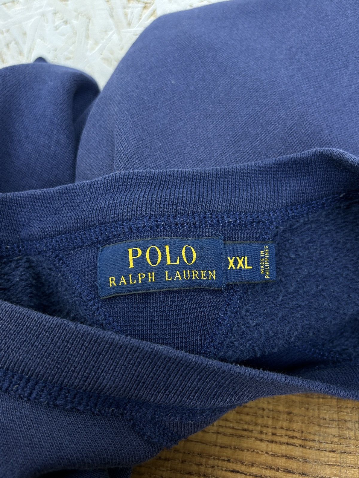 Polo Ralph Lauren Polo By Ralph Lauren POLO Inscription Center Logo Sweatshirt Size US XXL / EU 58 / 5 - 7 Thumbnail