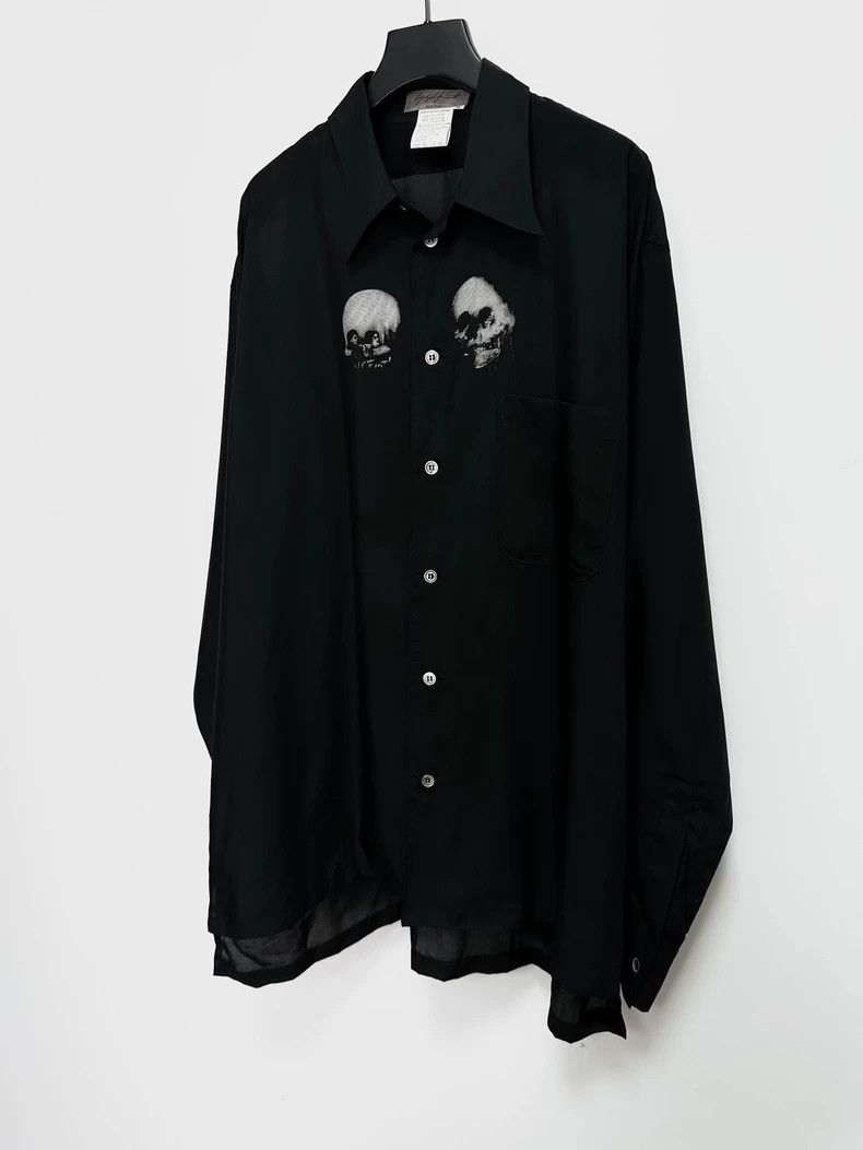 Yohji Yamamoto Yohji Yamamoto 94aw skeleton rayon shirt 2505-Nextarrow Size US M / EU 48-50 / 2 - 2 Thumbnail
