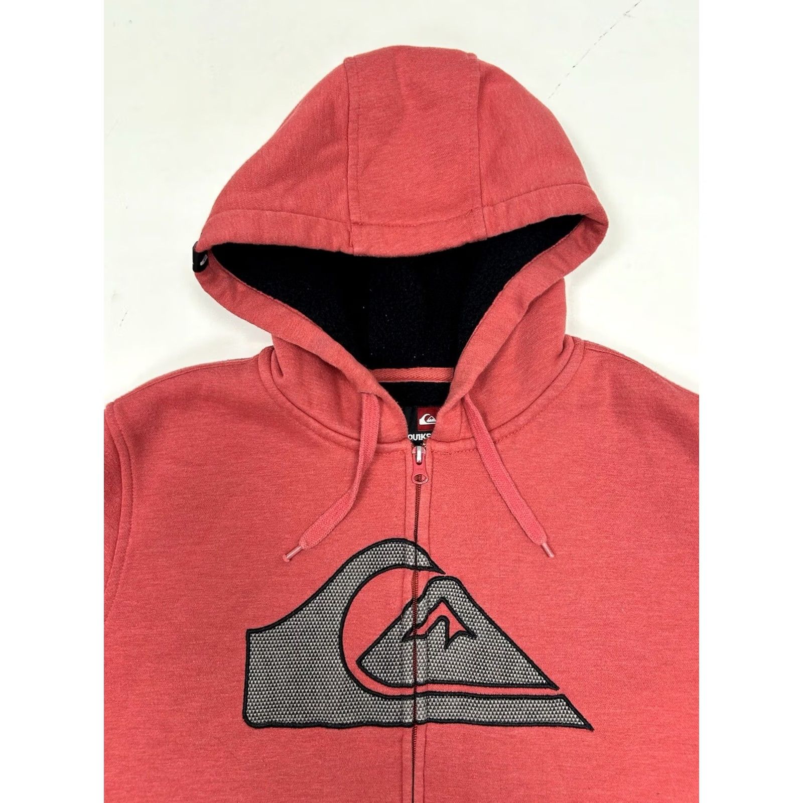 Quiksilver VINTAGE Quiksilver Hoodie Sweatshirt Red Size Small 00s Fleece Zip Boarding Brand Size US S / EU 44-46 / 1 - 4 Thumbnail