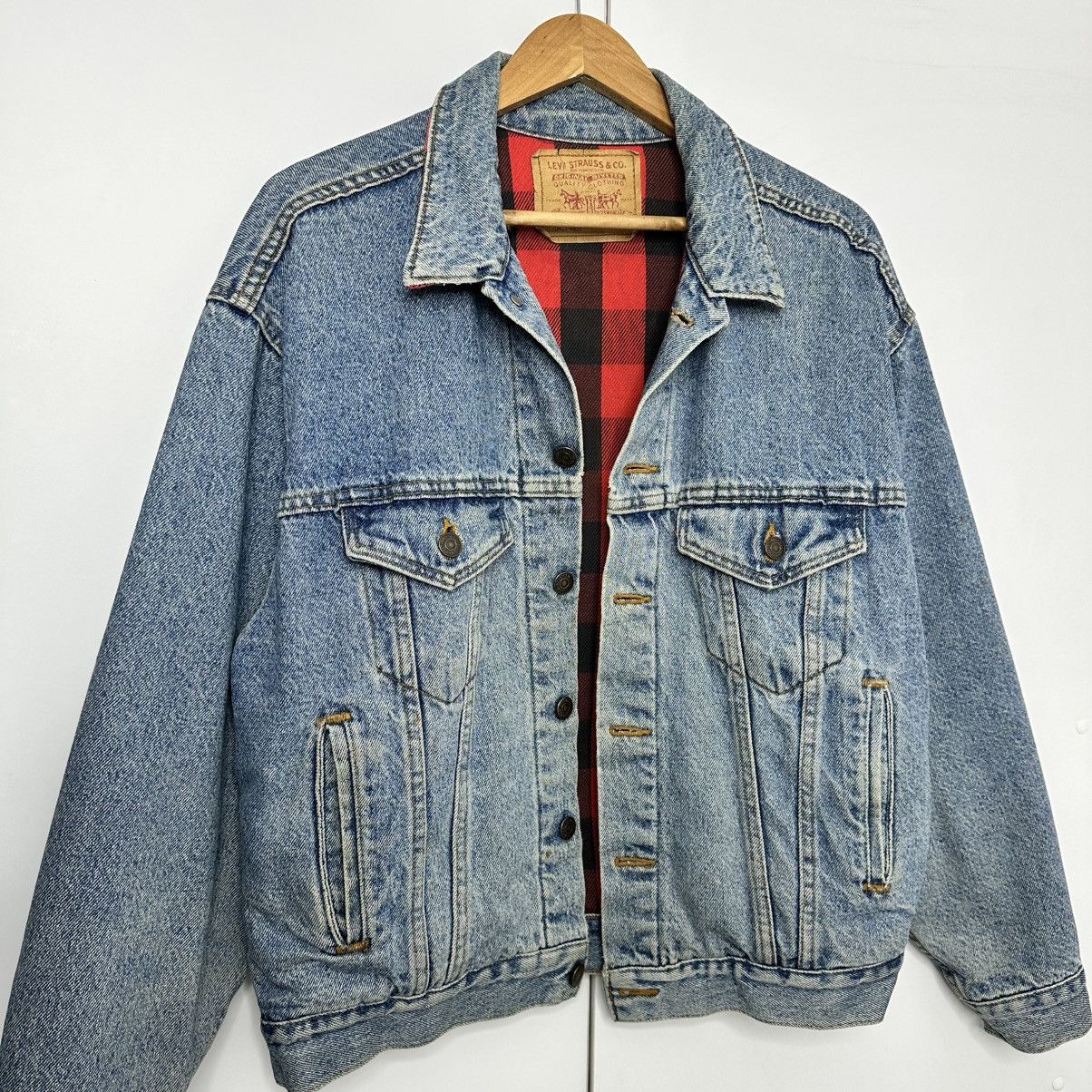 Levi's Levis Levi’s Vintage Jacket Made in USA Denim 90s Rare Size US S / EU 44-46 / 1 - 3 Thumbnail