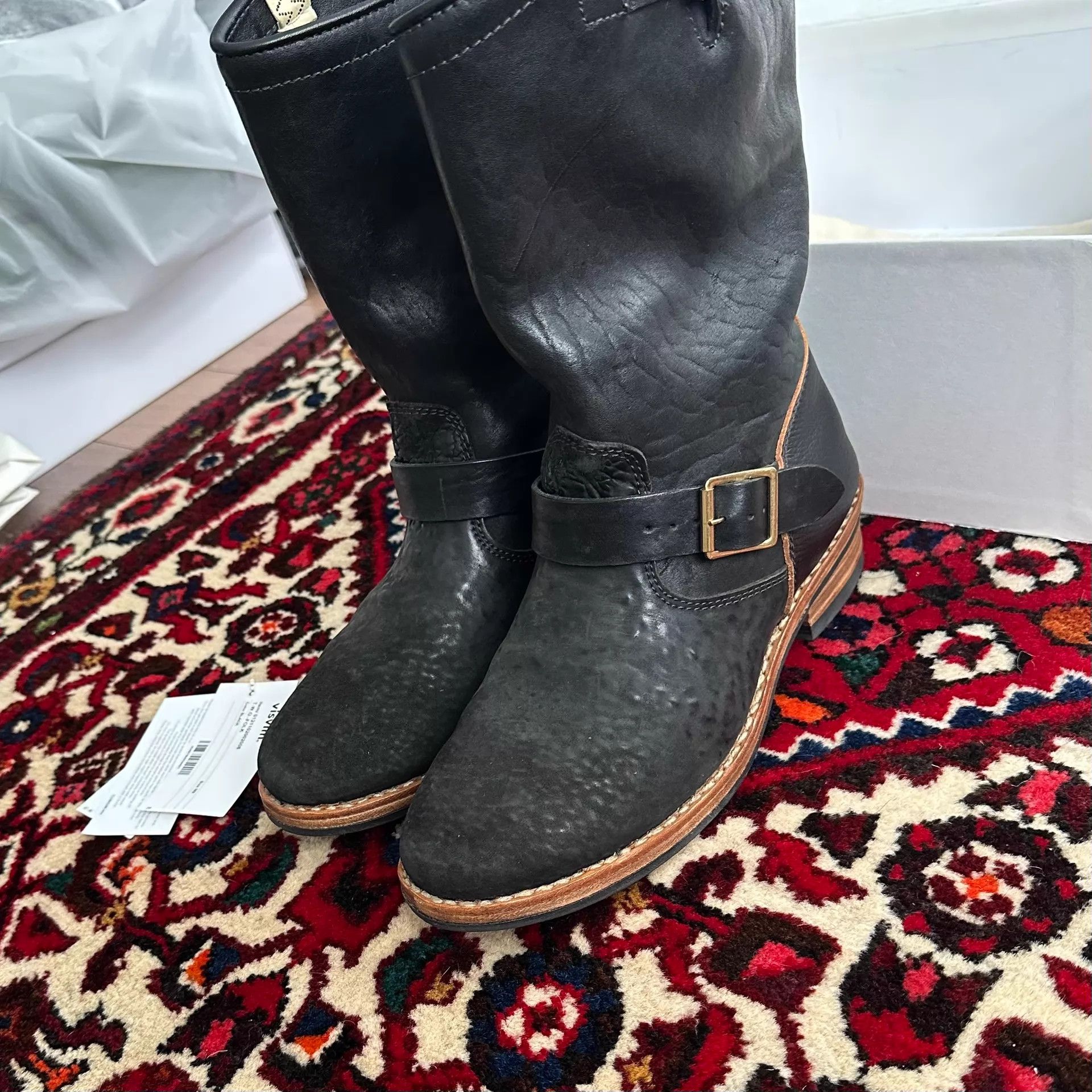 Visvim VISVIM 23AW T.W.O. Engineer Boots Tea-Tanned Horse Leather9 Size US 9 / EU 42 - 3 Thumbnail