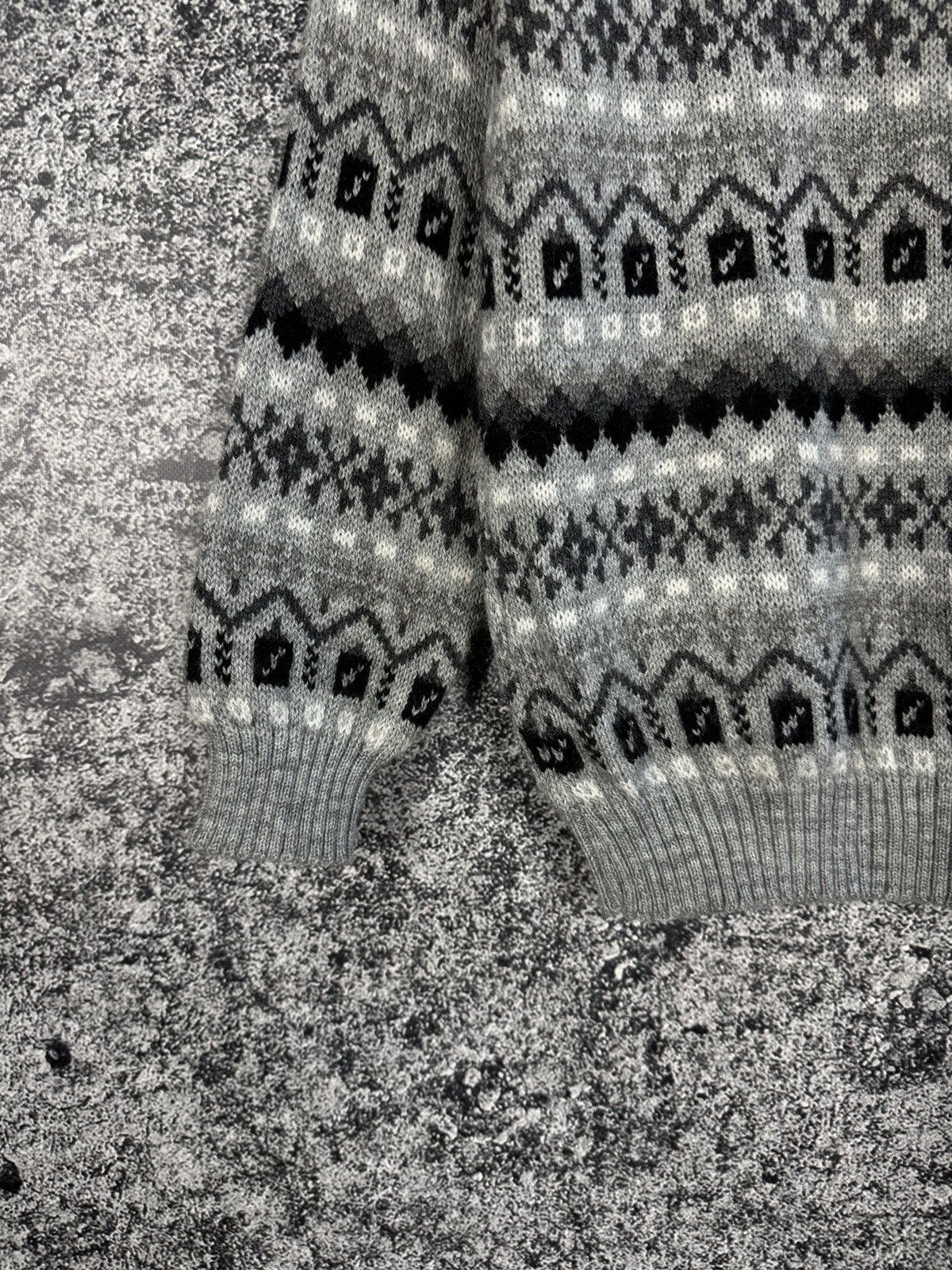 Other Alpaca Fina Sweater Fair Isle Pattern Wool Soft Knit Size S Size S / US 4 / IT 40 - 11 Thumbnail