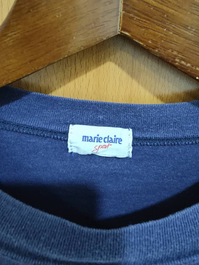 Japanese Brand Vintage Marie Claire Spellout logo Size US L / EU 52-54 / 3 - 2 Thumbnail
