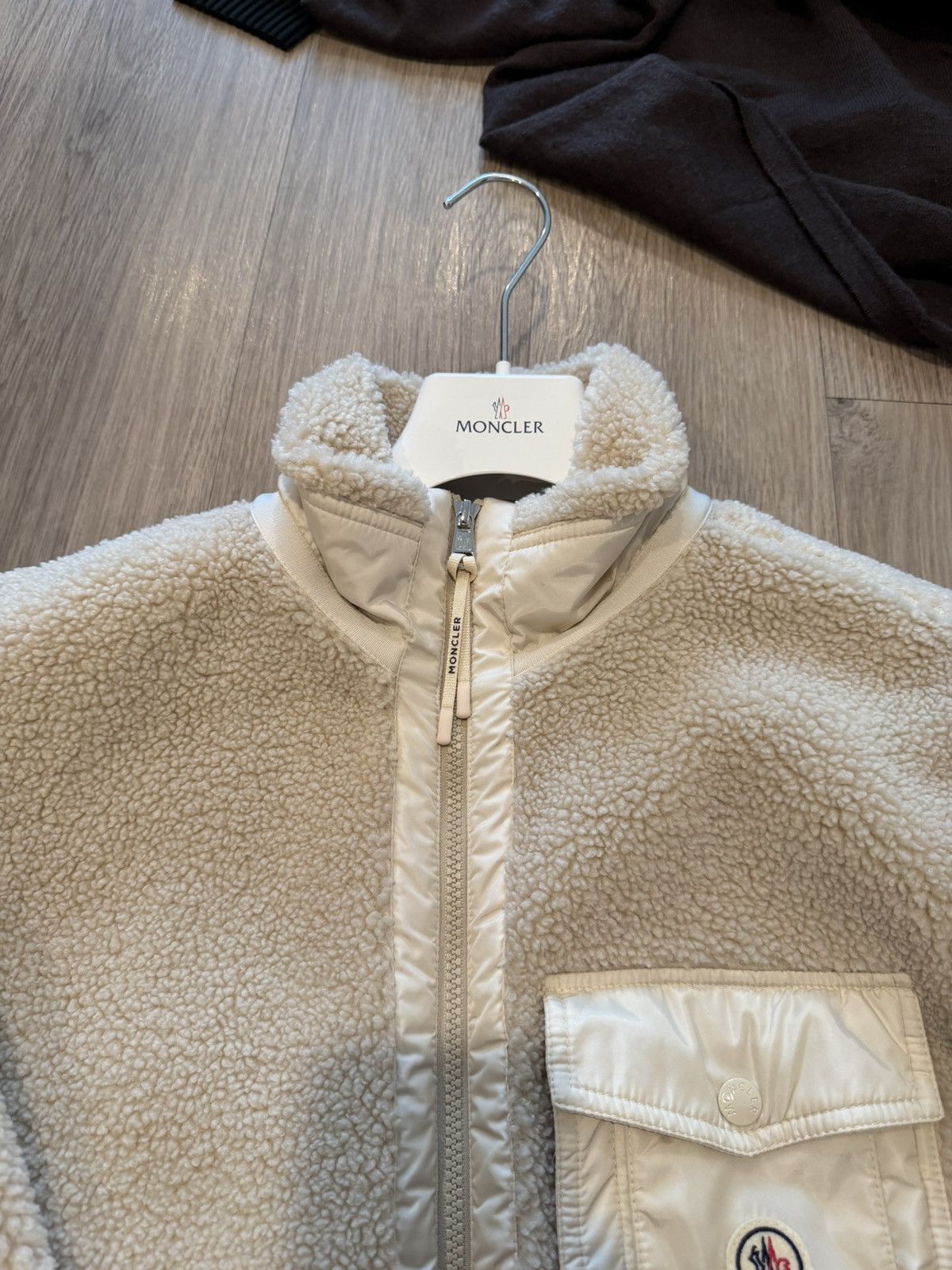 Moncler Moncler fleece zip up cardigan Sz Medium Size US M / EU 48-50 / 2 - 5 Thumbnail