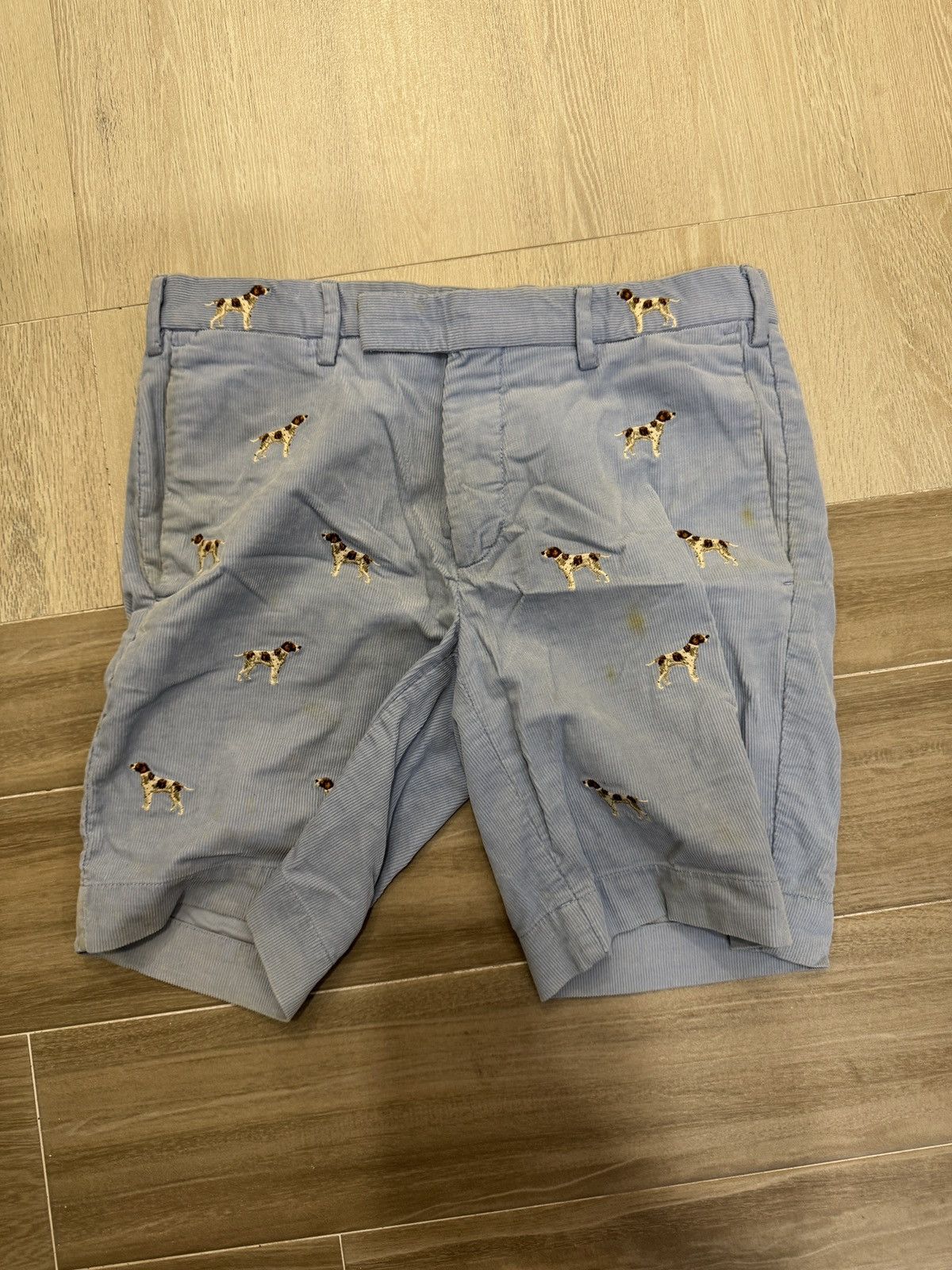 Polo Ralph Lauren Ralph Lauren conduroy shorts with puppy Size US 30 / EU 46 - 1 Thumbnail