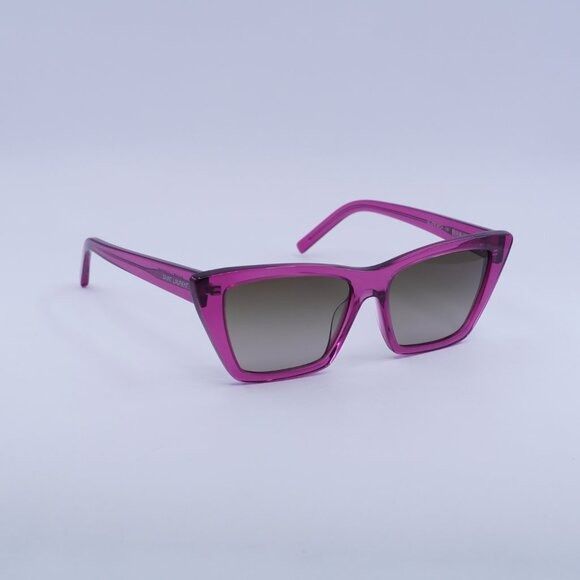 Saint Laurent Paris 🕶️ New Saint Laurent SL276 MICA 061 Cyclamen Sunglasses Size ONE SIZE - 1 Thumbnail