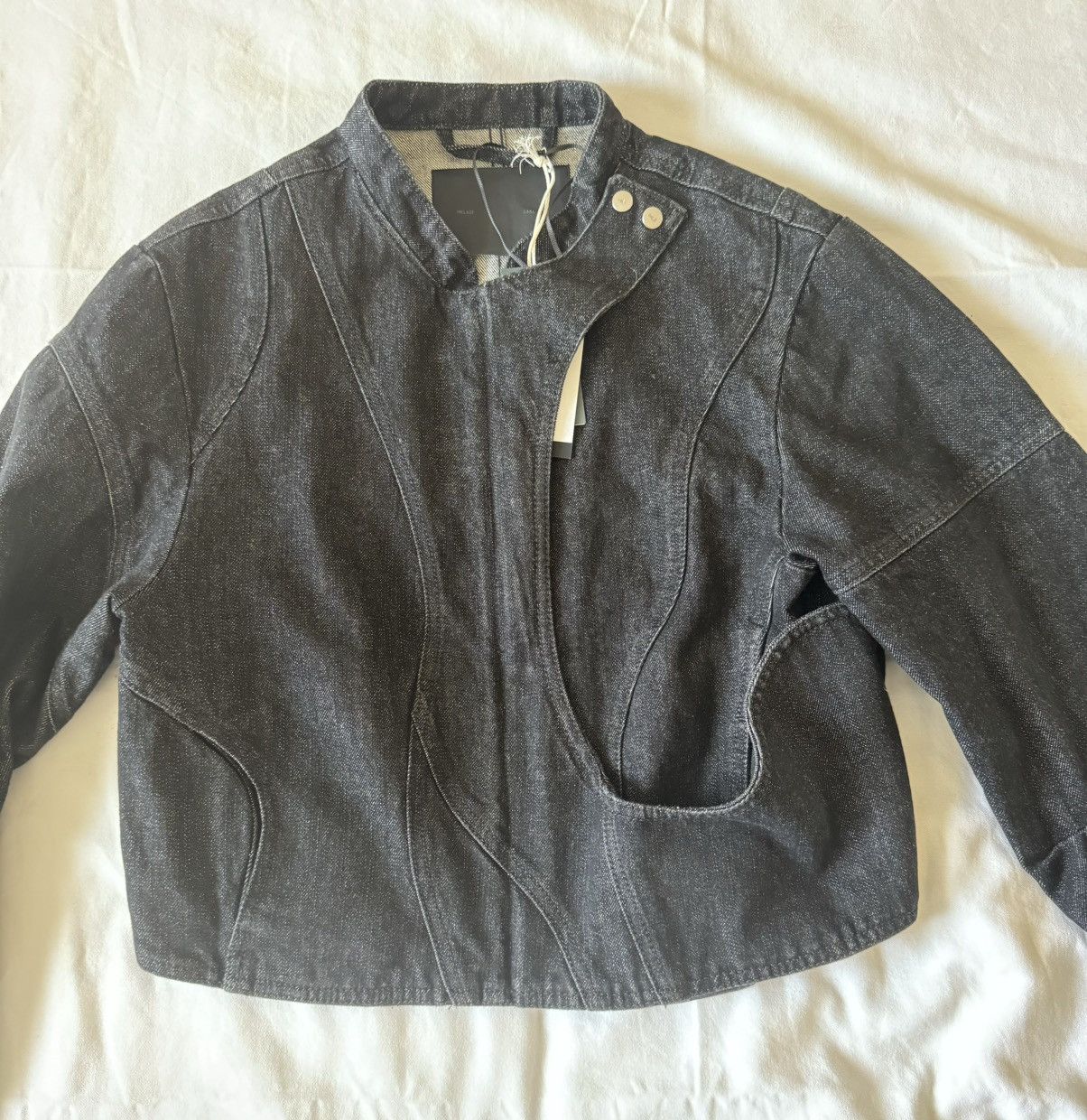Heliot Emil EXSICCATE DENIM JACKET Heliot Emil Size L / US 10 / IT 46 - 2 Thumbnail