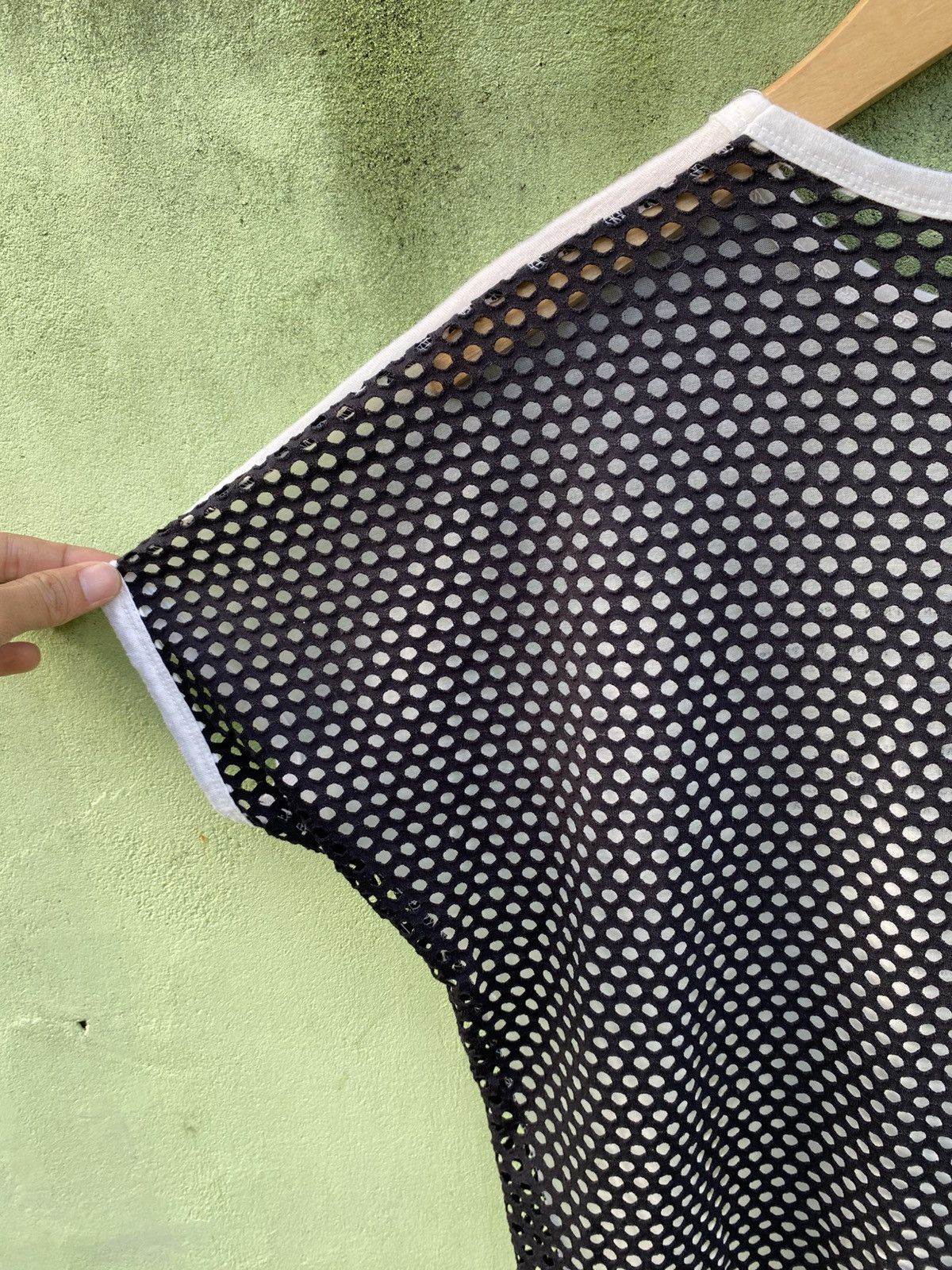 Japanese Brand Japanese Experimental Fishnet Futuristic Avant Garde Style Size XXL / US 16-18 / IT 52-54 - 10 Thumbnail