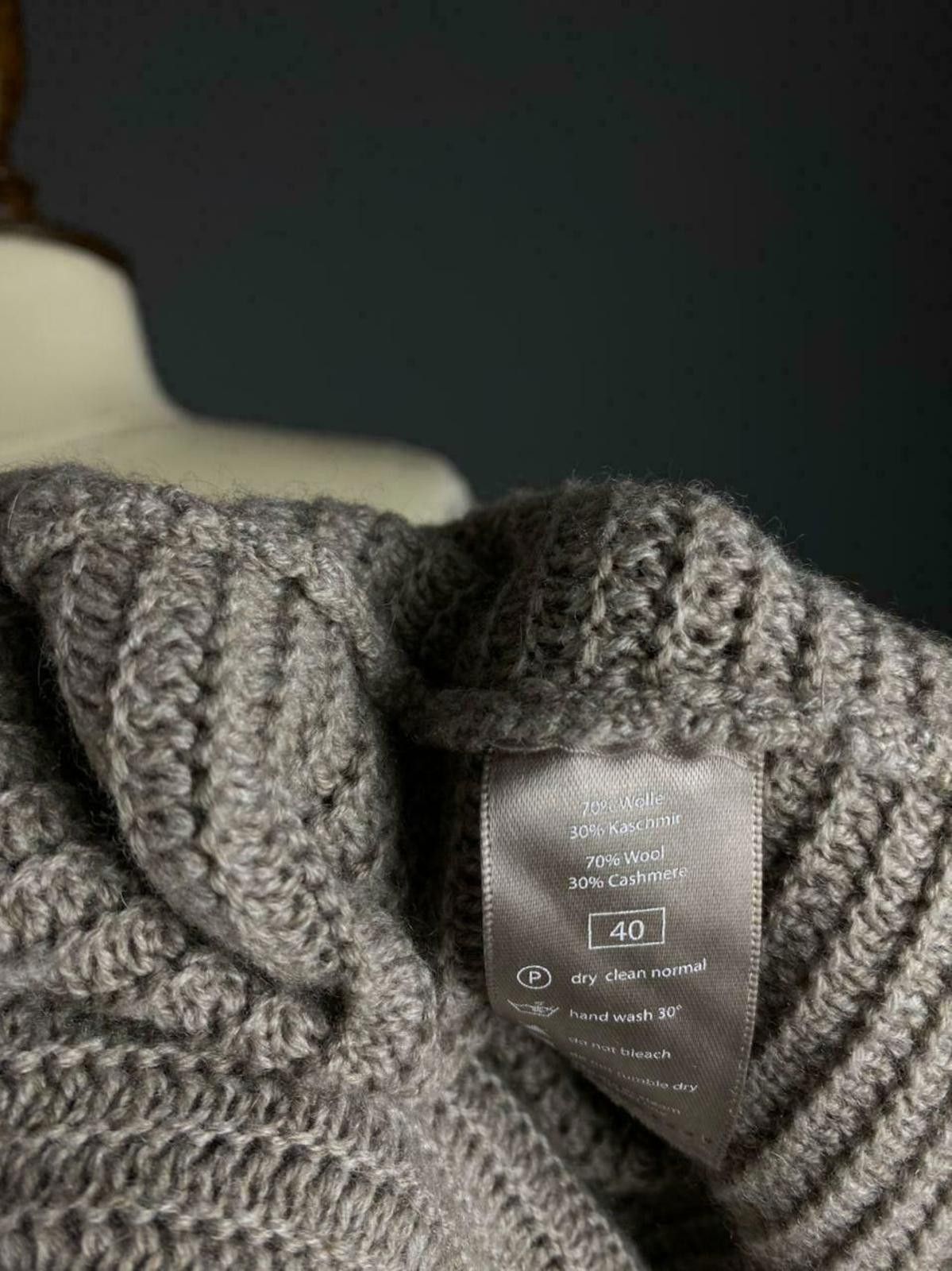 Other Ladies Hemisphere Grey Knit Button Up Cardigan Dress Size 40 Size M / US 6-8 / IT 42-44 - 10 Thumbnail