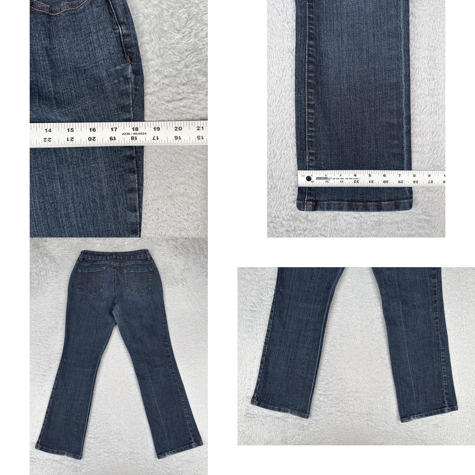 Vintage St. John's Bay Jeans Womens Petite 6S Blue Wash Bootcut Denim 26x29 Jeans Womens Petite 6S Blue Wash Bootcut Denim 26x29 Size 28" / US 6 / IT 42 - 9 Thumbnail