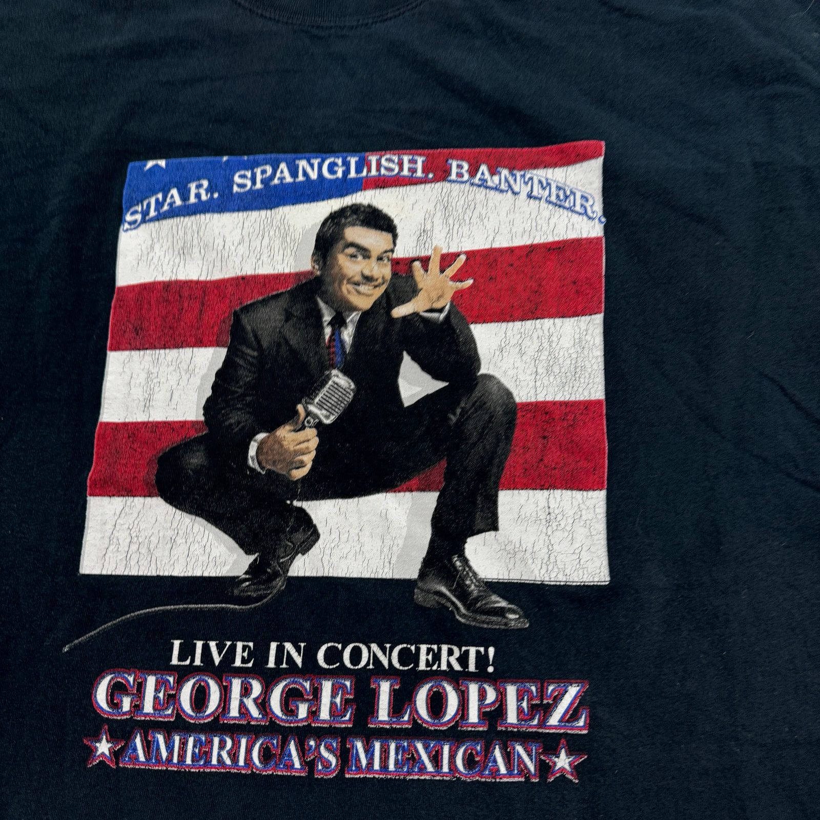 Vintage Vintage George Lopez Shirt Men's XL 2008 America's Mexican Size US XL / EU 56 / 4 - 3 Thumbnail