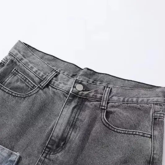 Japanese Brand Retro loose ripped high street jeans Size US 30 / EU 46 - 3 Thumbnail