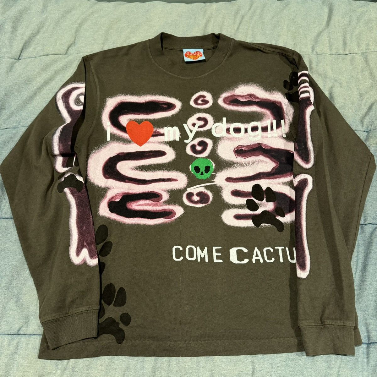 Cactus Plant Flea Market × Come Tees CPFM Come Tee I Love My Dog 