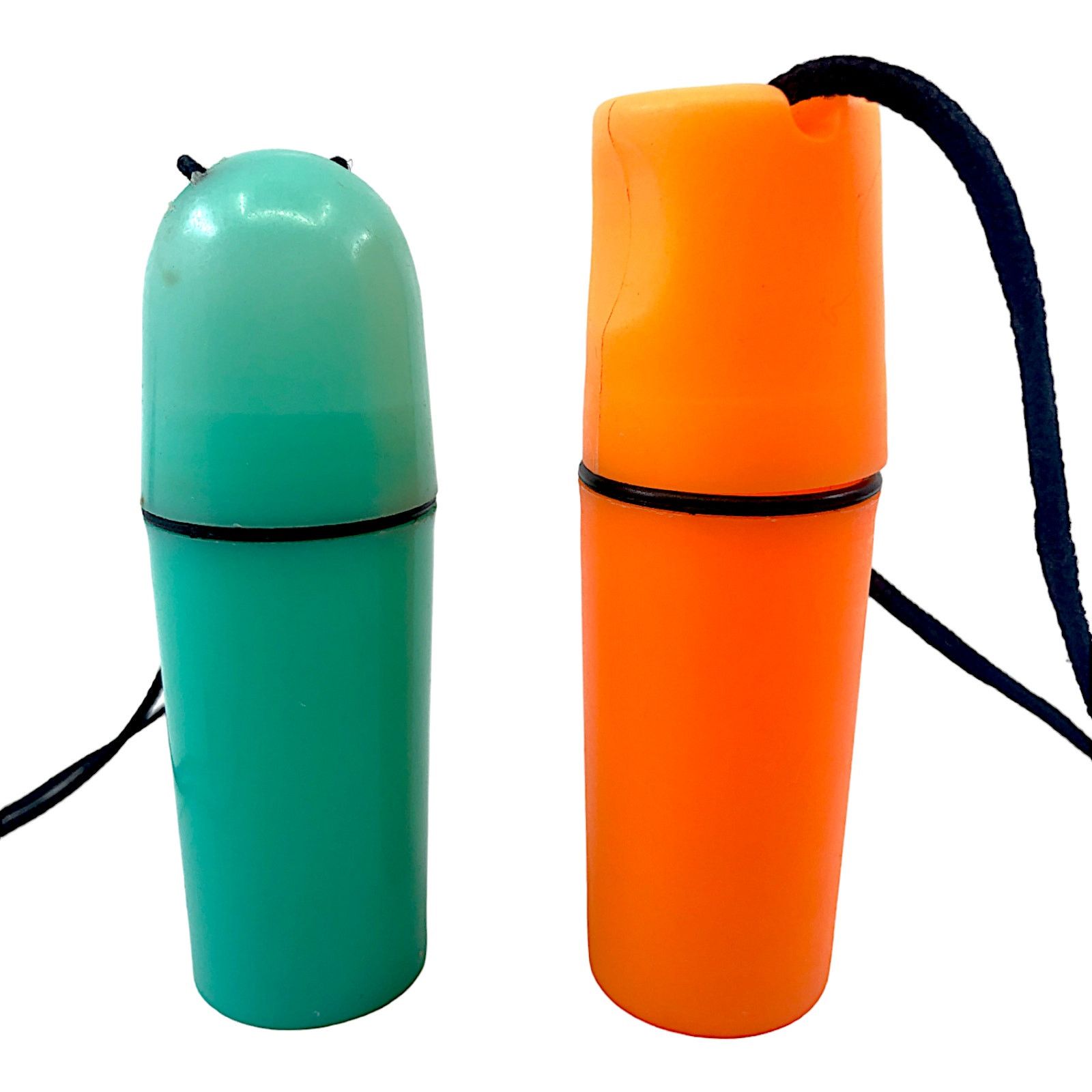 Other Green & Orange 1990s Floating Travel Holders [Set of 2] Size ONE SIZE - 1 Thumbnail