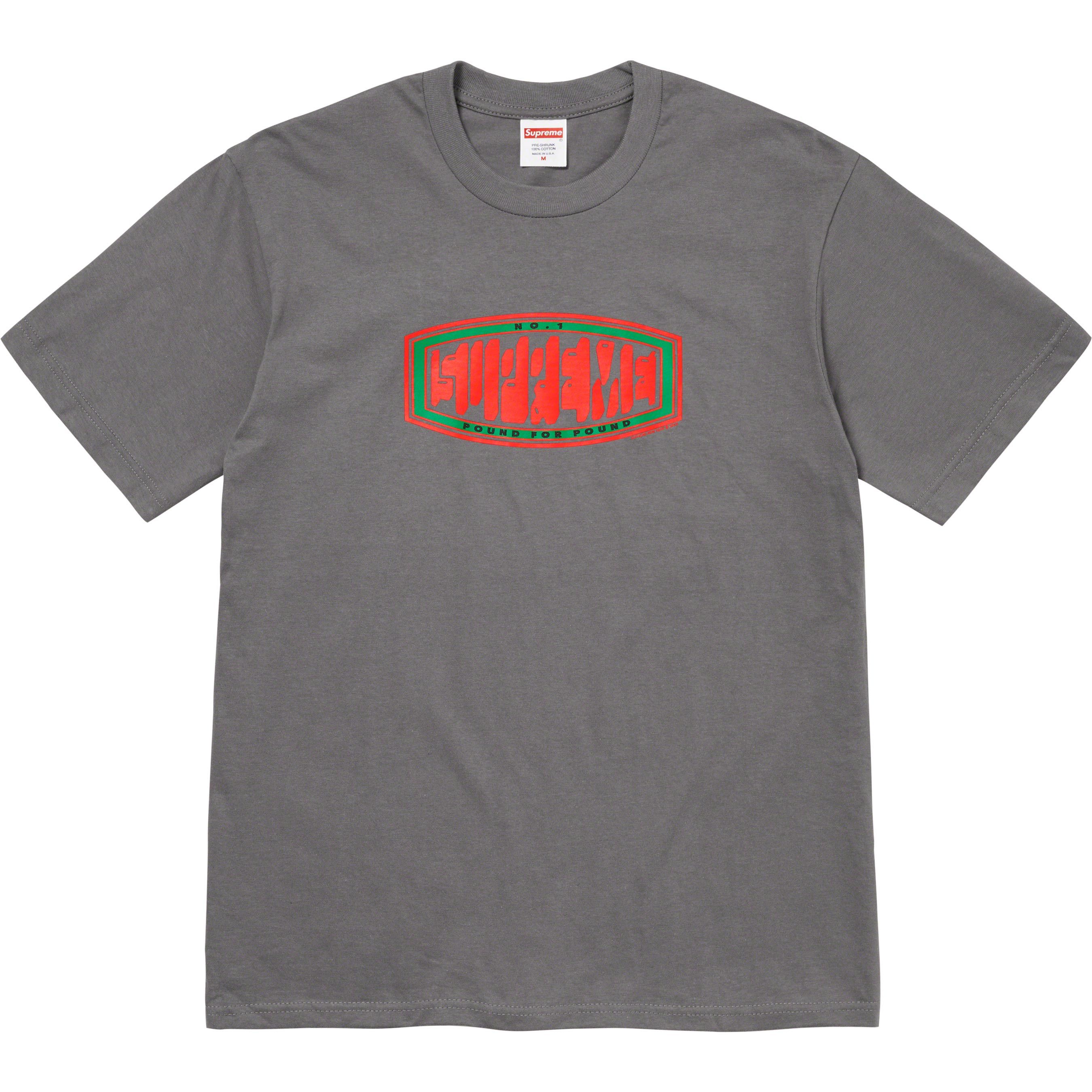 Supreme Supreme Pound Tee - Charcoal - L - FW23 Size US L / EU 52-54 / 3 - 1 Thumbnail