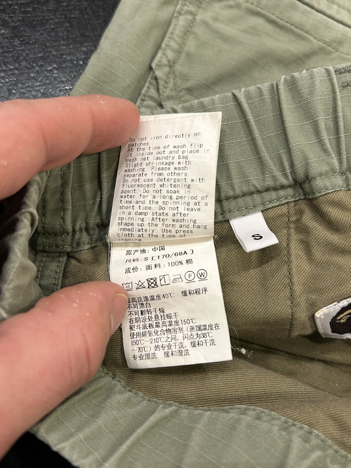 Bape Cape Cargo Pants Size US 28 / EU 44 - 5 Thumbnail
