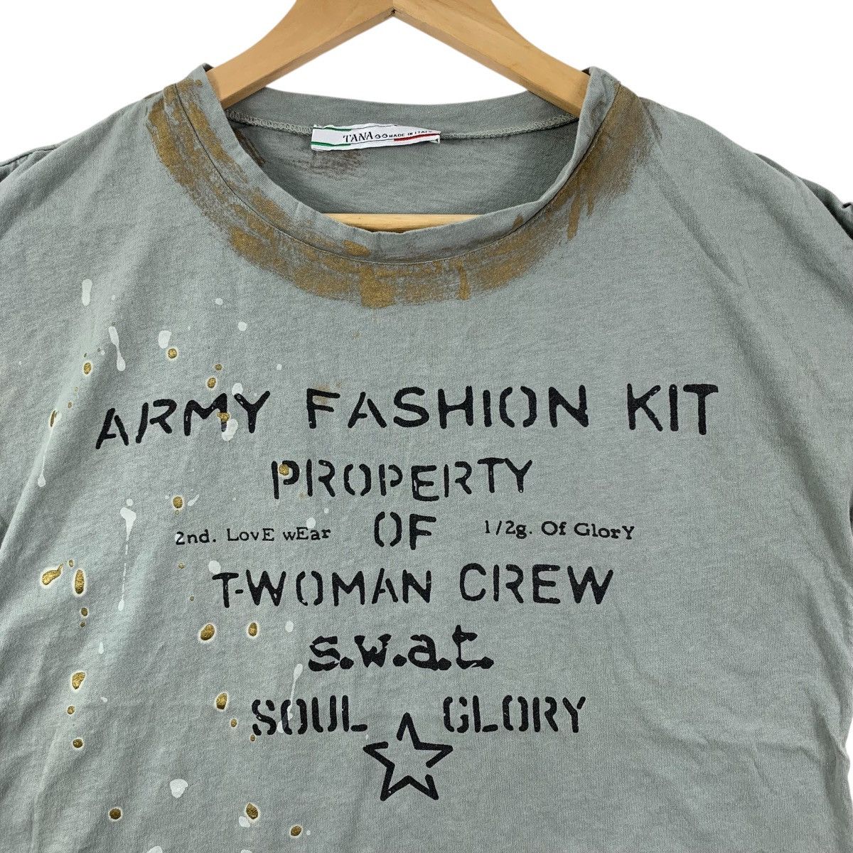 Vintage Vintage TANA T-Woman Crew Swat Soul Glory Tshirt Size S / US 4 / IT 40 - 3 Thumbnail