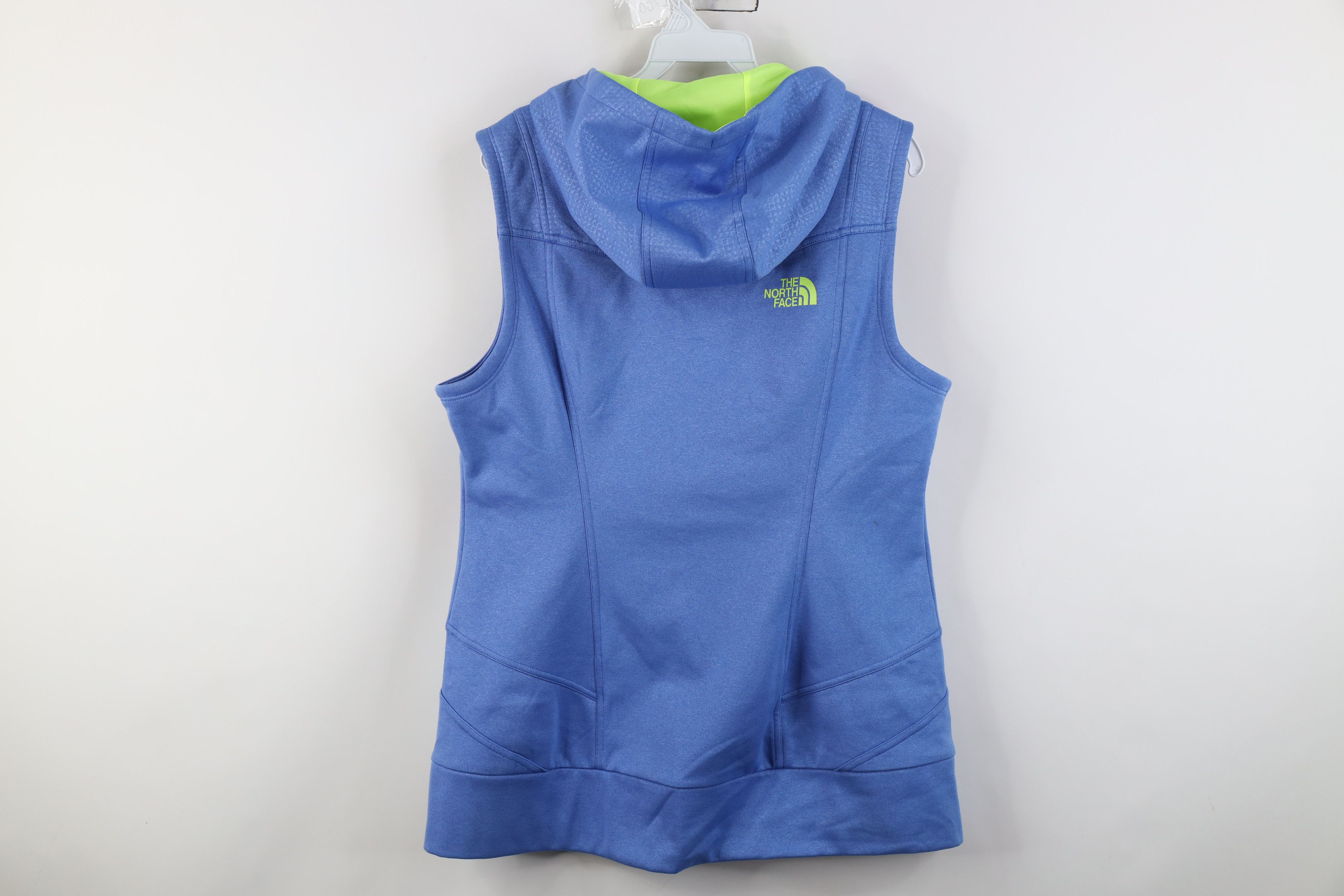 The North Face The North Face Sleeveless Full Zip Hoodie Sweatshirt Blue Size L / US 10 / IT 46 - 13 Thumbnail
