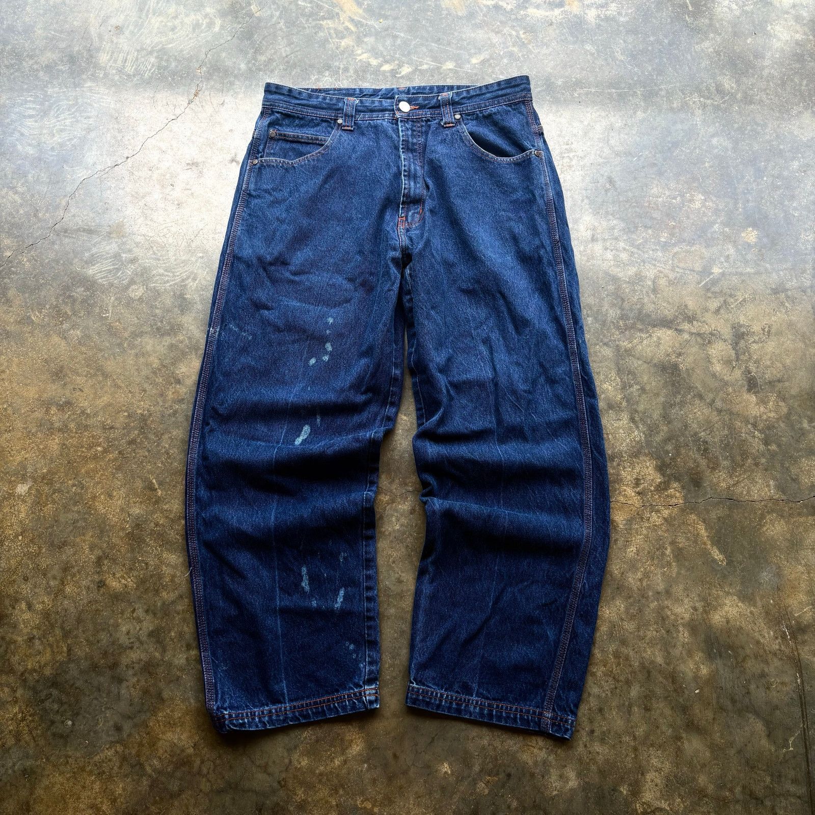 Ed Hardy × Vintage Crazy Vintage JNCO Style Ed hardy Carpenter Jeans Size US 38 / EU 54 - 2 Thumbnail