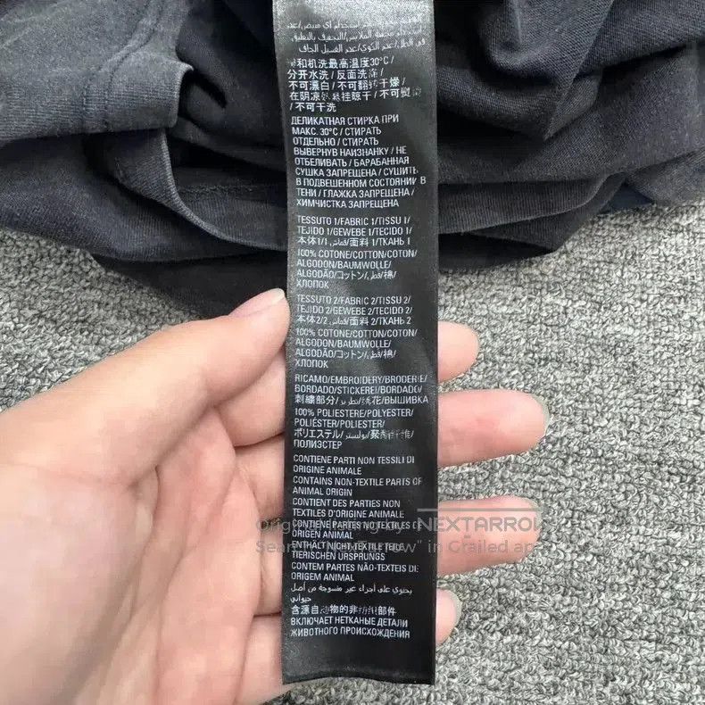 Balenciaga Balenciaga Washed Patchwork Long Sleeve. Size US L / EU 52-54 / 3 - 4 Thumbnail
