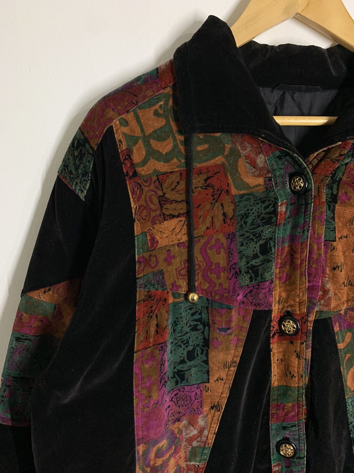 Designer × Japanese Brand × Vintage 🔥 Vintage Japanese Brand Patchwork Jacket Size US M / EU 48-50 / 2 - 6 Thumbnail