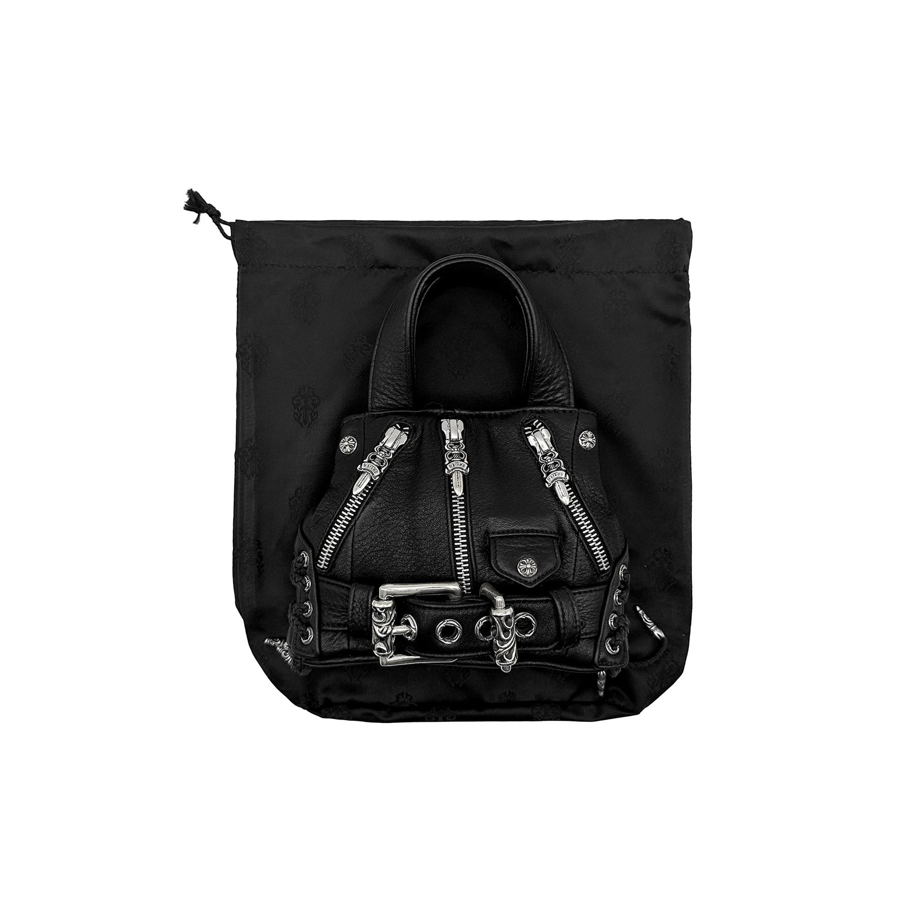 Chrome Hearts Chrome Hearts Black JJ Dean Mini Bag Size ONE SIZE - 4 Thumbnail