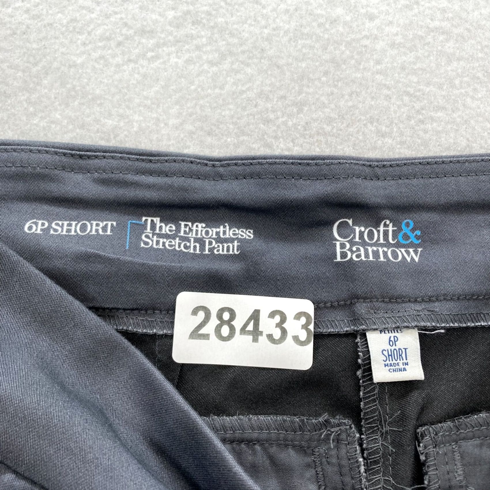 Croft & Barrow Croft & Barrow The Effortless Stretch Pant Women's 6P Gray Pull On NWT Chino Stretch Pants Size 28" / US 6 / IT 42 - 5 Thumbnail