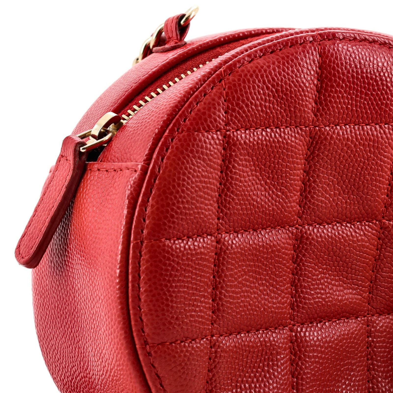 Chanel Round Clutch with Chain Quilted Caviar Mini Size ONE SIZE - 7 Thumbnail
