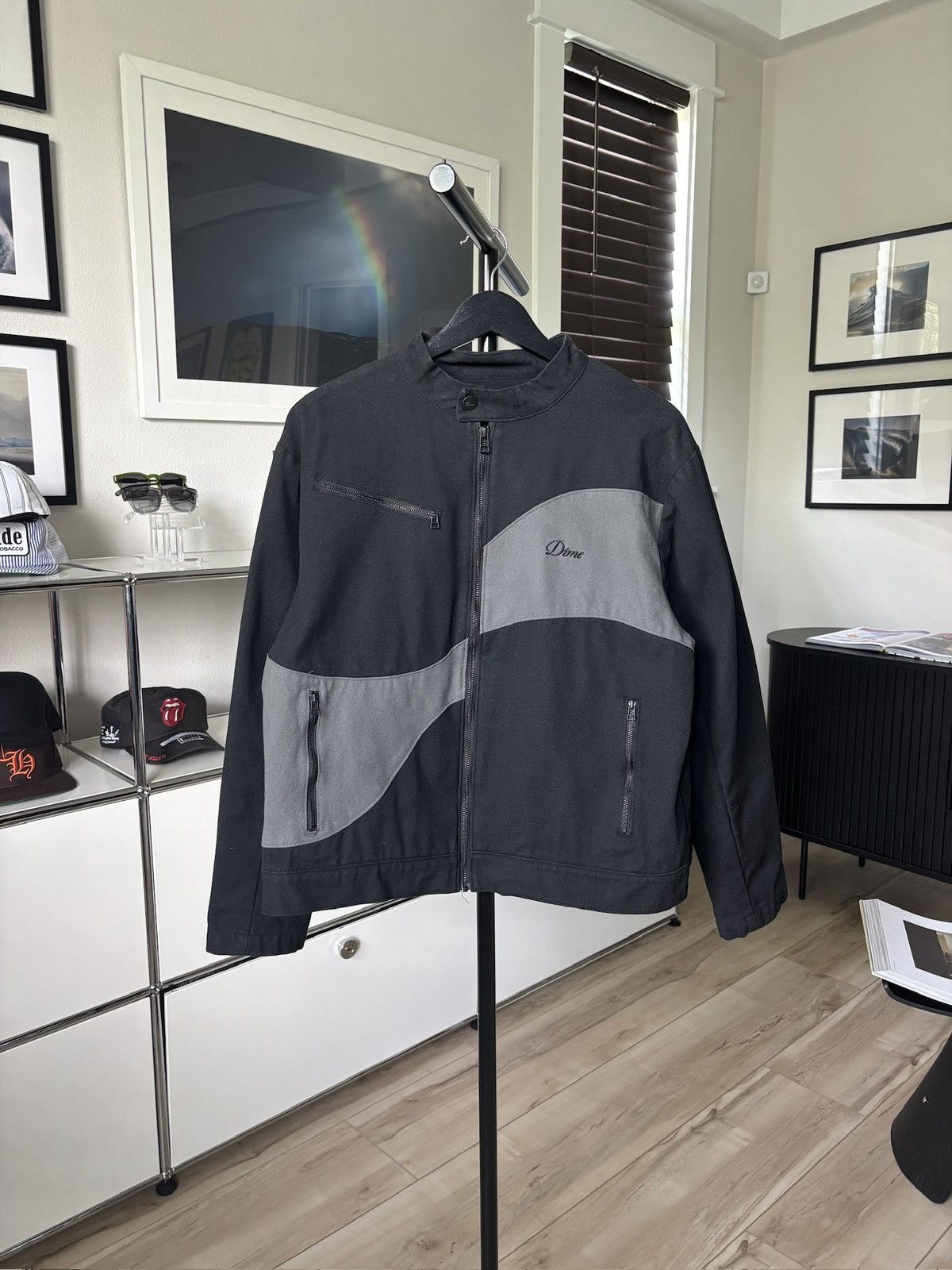 Dime DIME WAVE LOGO BIKER ZIP JACKET Size US M / EU 48-50 / 2 - 1 Thumbnail