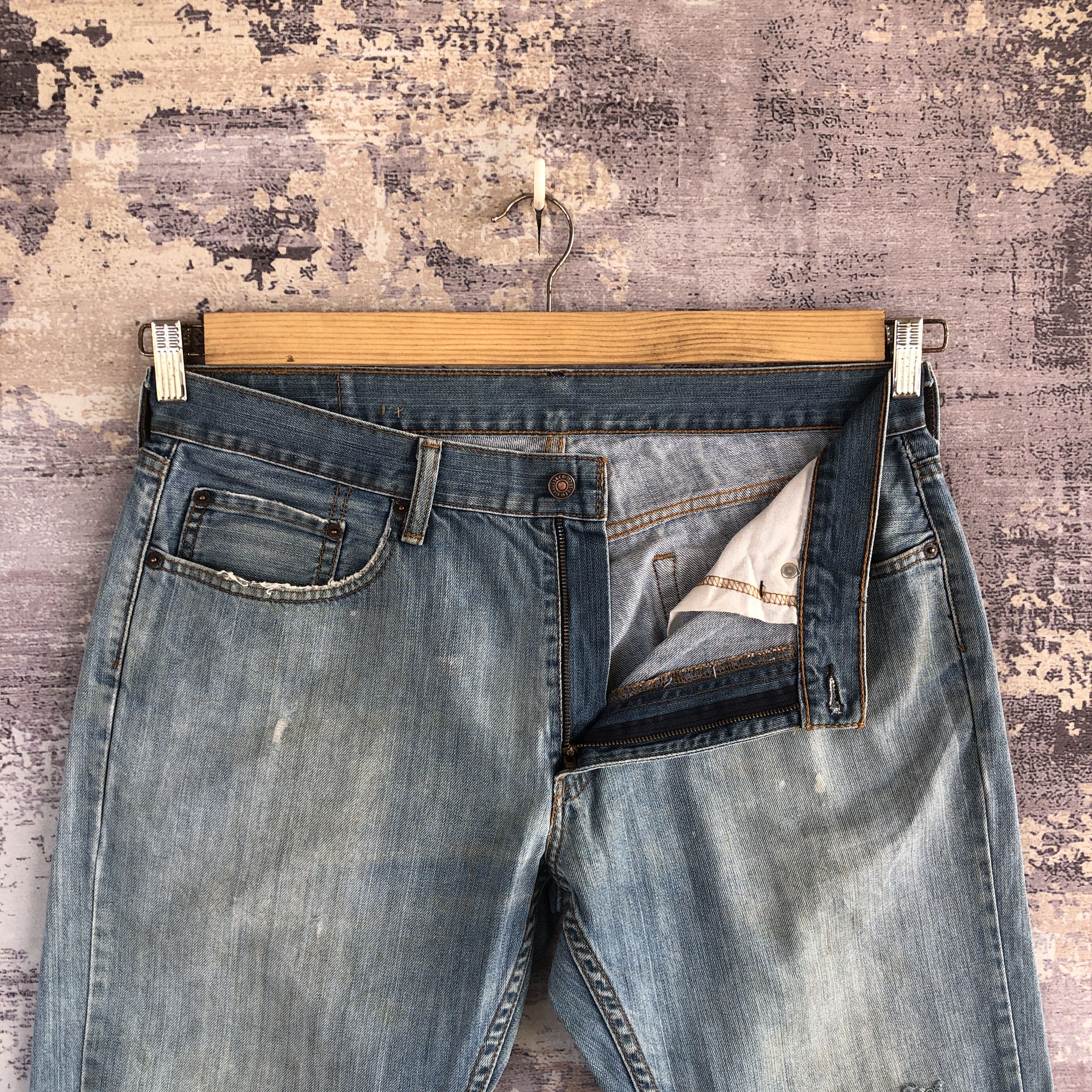Levi's Vintage Levis Baggy Distressed Jeans Levi's 559 Faded Denim Size US 34 / EU 50 - 5 Thumbnail