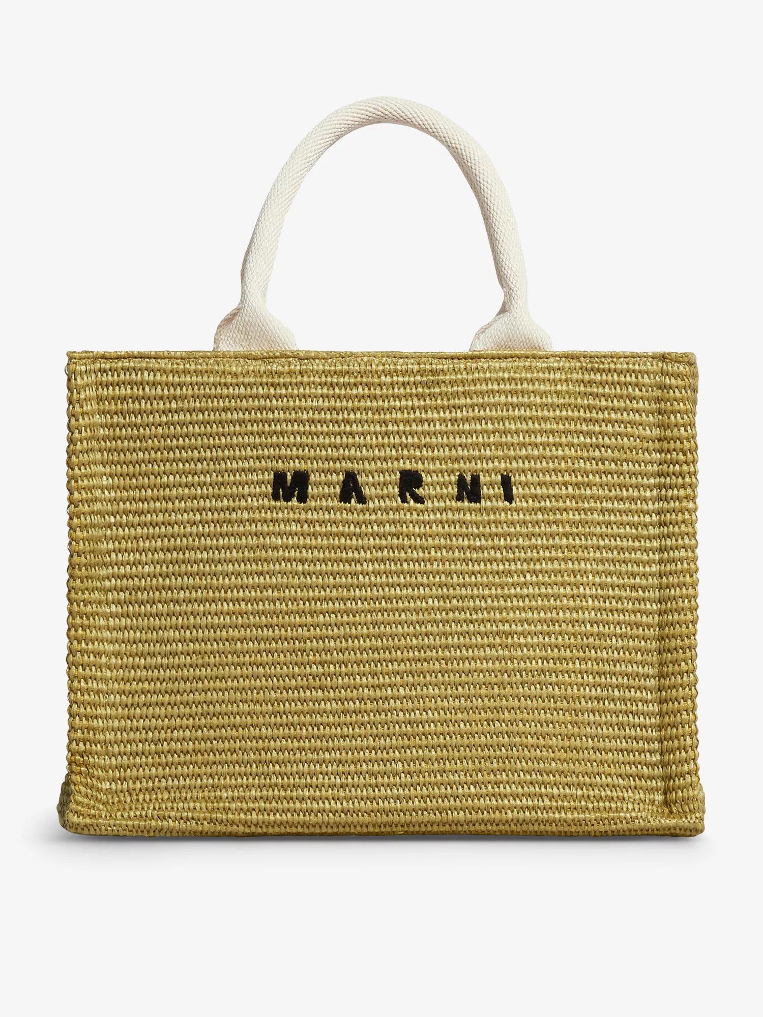 Marni o1f1d3z0825 Size: OS / Small Tote Bag in Beige Size ONE SIZE - 1 Thumbnail