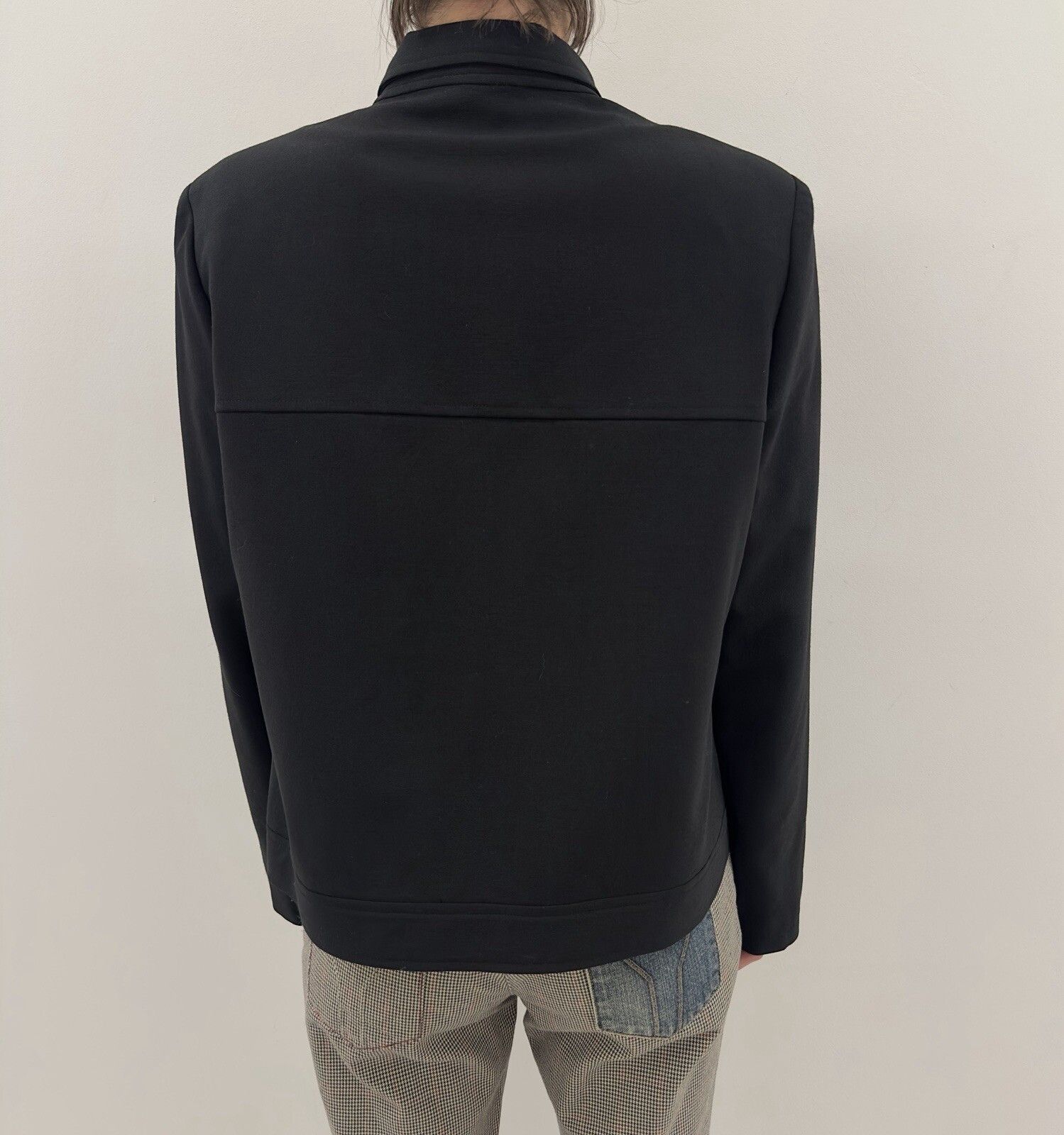Paco Rabanne DDP Paco Rabanne Wool Blend Blazer Jacket Black Size 42 Size M / US 6-8 / IT 42-44 - 6 Thumbnail
