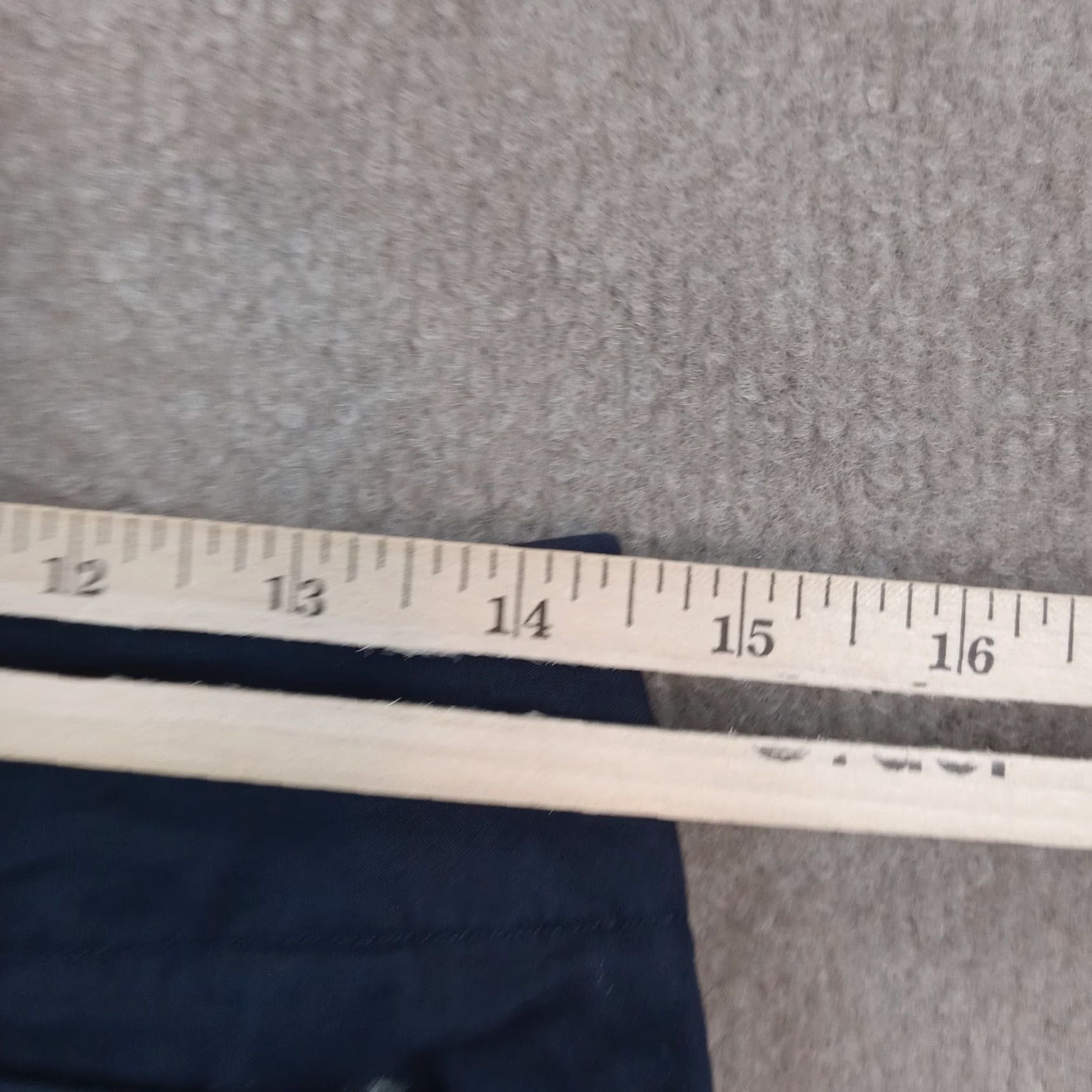 Talbots Talbots Petite Womens Blue Chino Ankle Pants Size 29x22 Extra Large XL Straight Leg Size 29" - 5 Thumbnail
