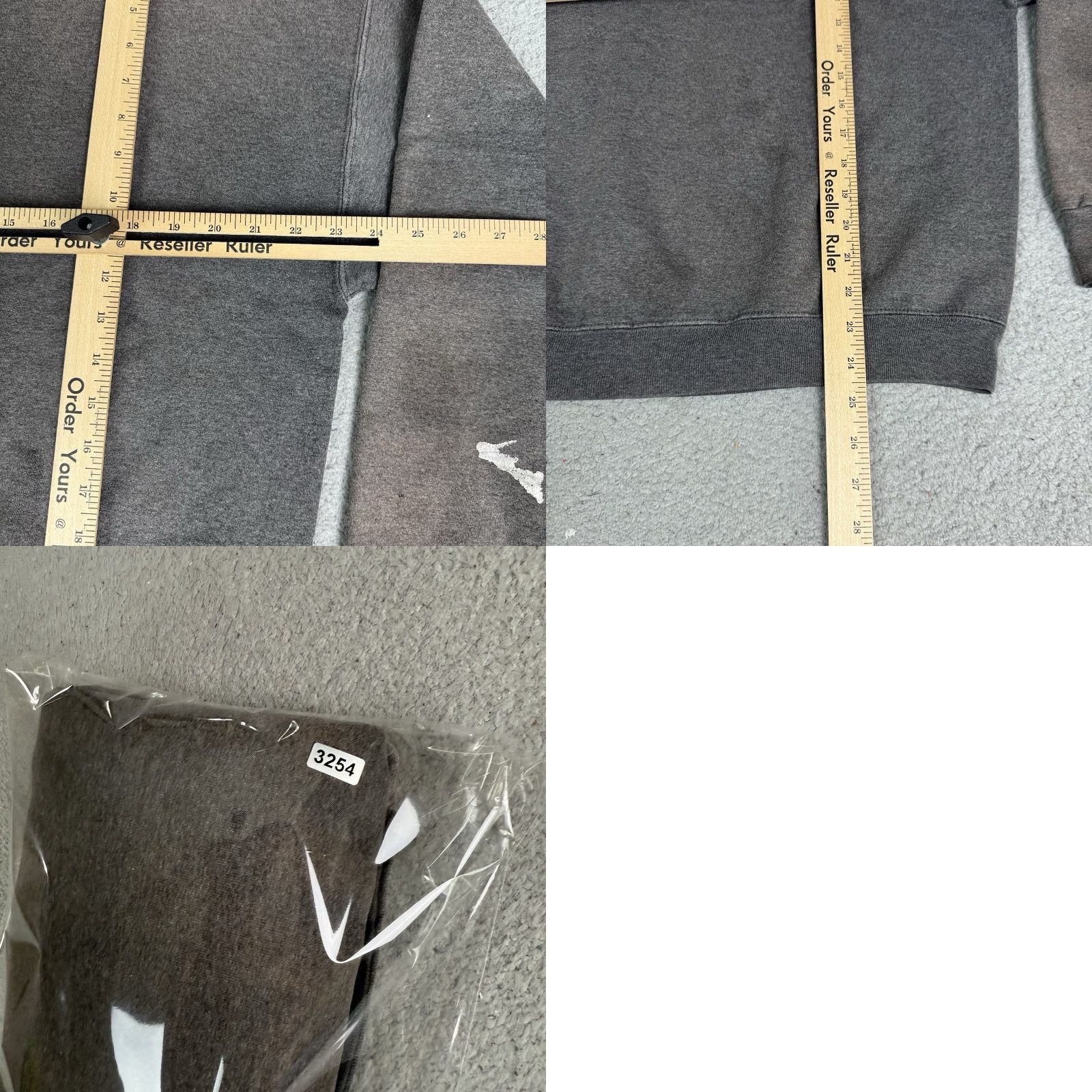 Starter VINTAGE Starter Sweatshirt Mens L Gray Distressed Sun Faded Boxy Thrashed 90s Hip Hop Size US L / EU 52-54 / 3 - 9 Thumbnail