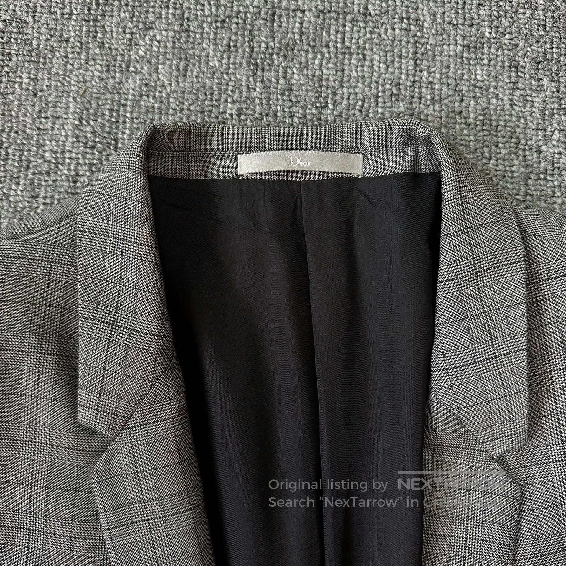 Dior Dior Prince of Wales Check Suit. Size US XL / EU 56 / 4 - 6 Thumbnail
