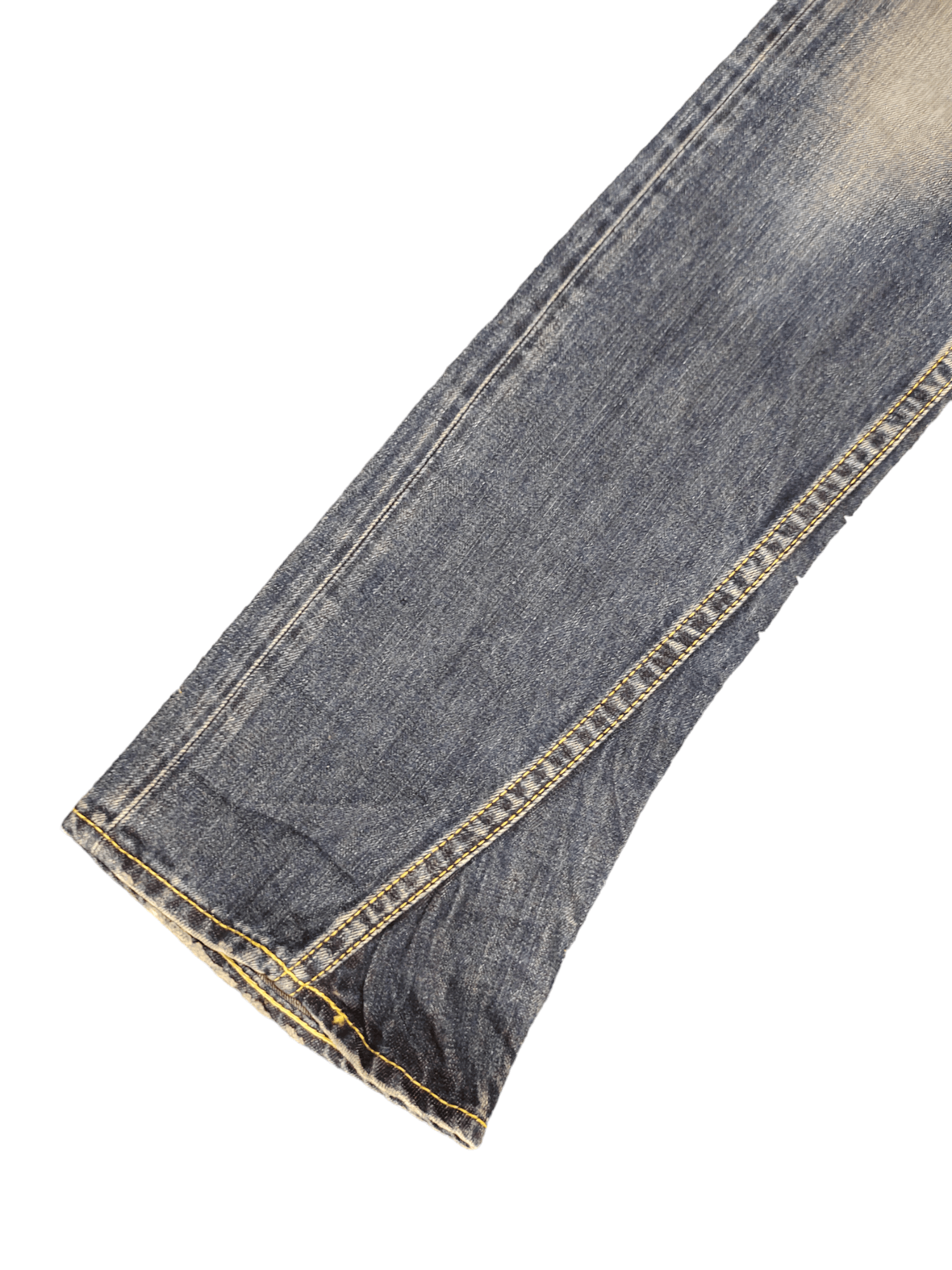 If Six Was Nine Flare Jeans Rodeo Crowns Spiral Cut Faded Low Rise Boot Cut Size US 27 - 9 Thumbnail