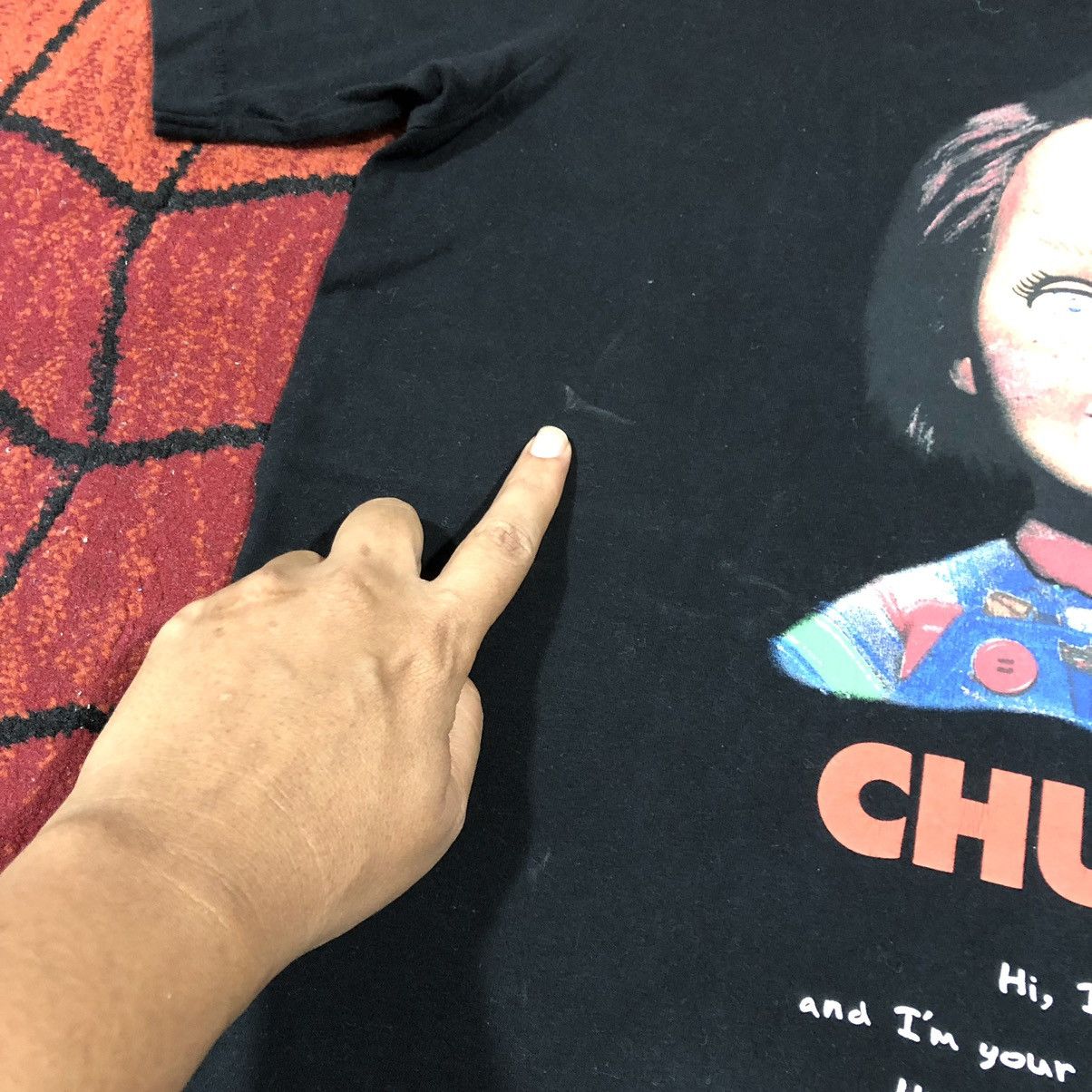 Vintage Vintage 2004 Chucky Movie T Shirt Size US L / EU 52-54 / 3 - 10 Thumbnail