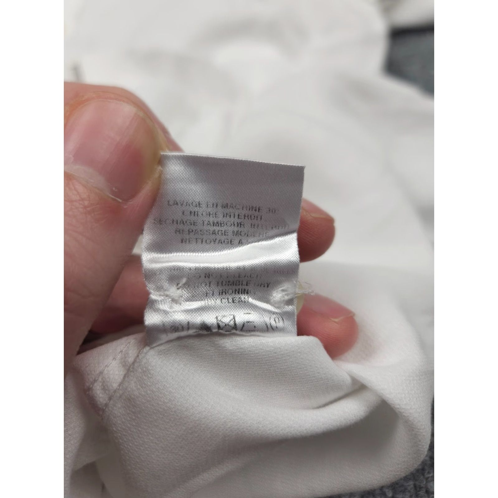 Vintage Balibaris Shirt Mens Medium White Button-Up 100% Cotton Casual Long Sleeve Regular Button-Down 44 in Chest Mens White Linen Cotton Size US M / EU 48-50 / 2 - 7 Thumbnail