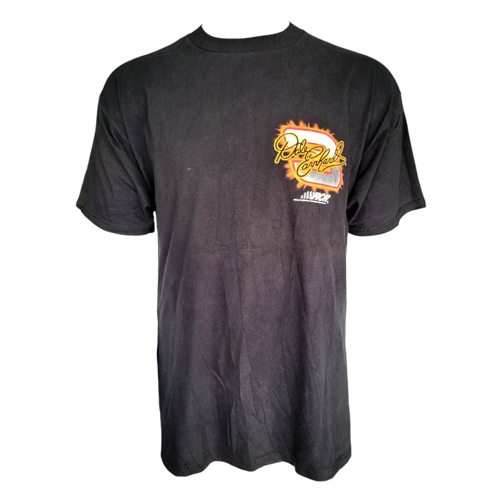 NASCAR Dale Earnhardt NASCAR T-Shirt Vintage 90s XL Black Men Short Sleeve Graphic Print Competitors View Size US XL / EU 56 / 4 - 4 Thumbnail