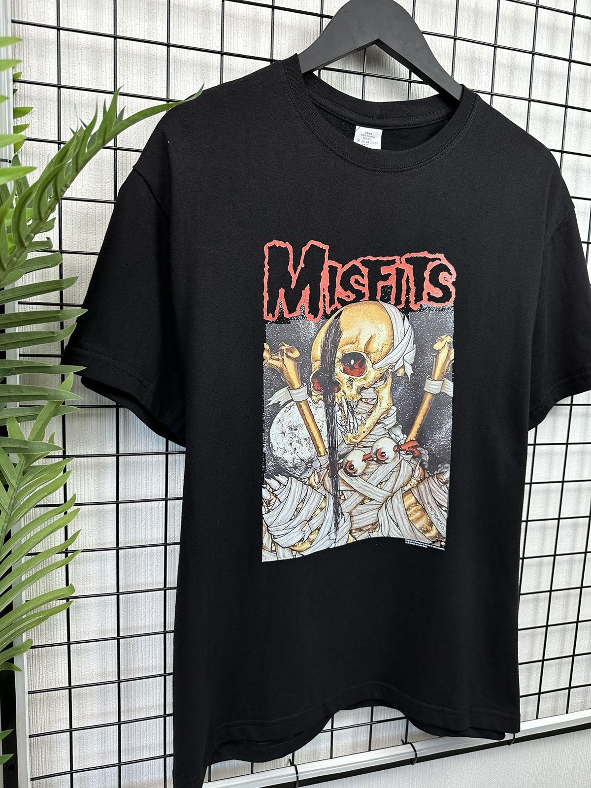 Band Tees × Misfits × Vintage Misfits “Evillive” II Album Promo T shirt Men Balck L Size US L / EU 52-54 / 3 - 3 Thumbnail