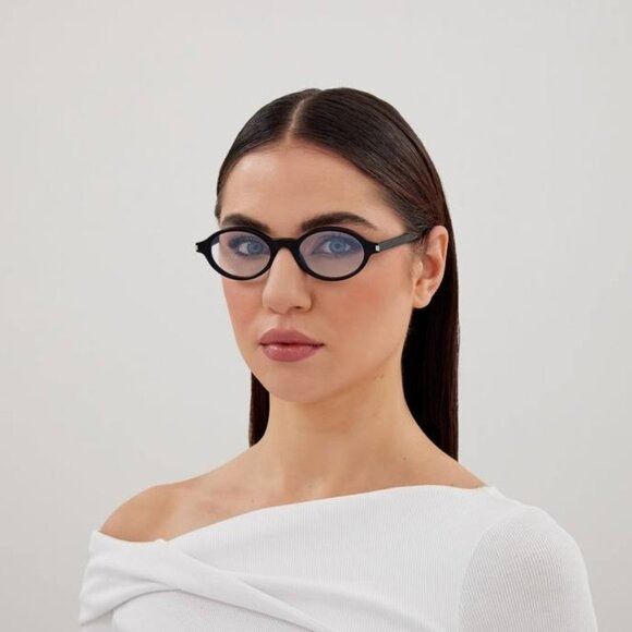 Saint Laurent Paris 🕶️ New Saint Laurent SL751JEANNE OPT 001 Eyeglasses - Black Size ONE SIZE - 3 Thumbnail