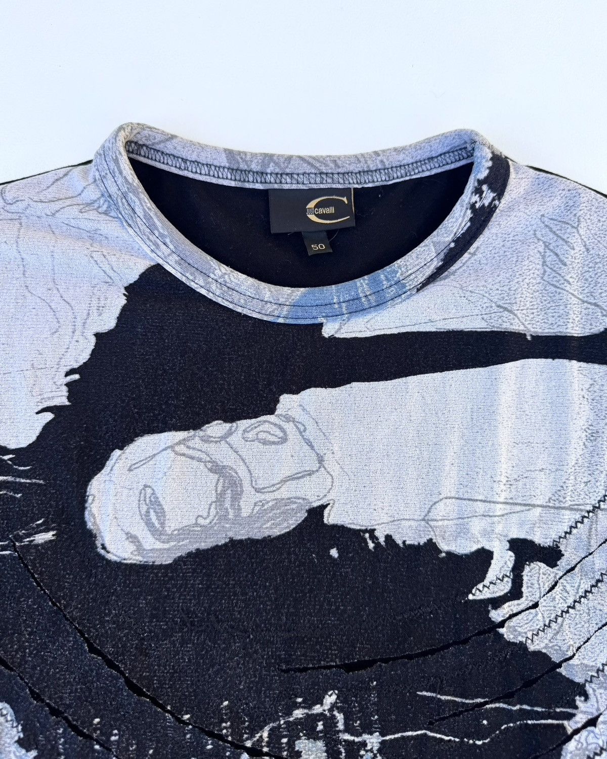 Roberto Cavalli Roberto Cavalli Art Printed Long Sleeves Tee Size US M / EU 48-50 / 2 - 6 Thumbnail