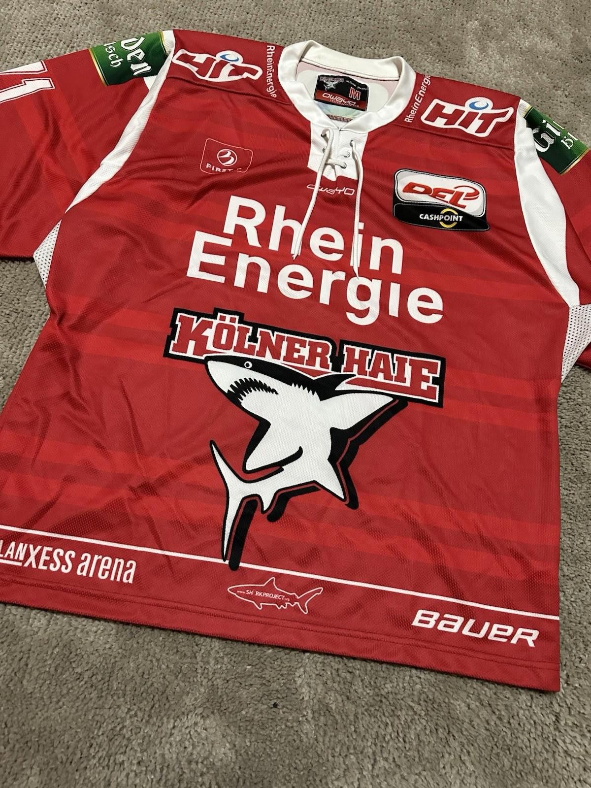 Other Kölner Haie Hockey Trikot Jersey Shirt FALK #71 Jersey Sz M Size US M / EU 48-50 / 2 - 2 Thumbnail